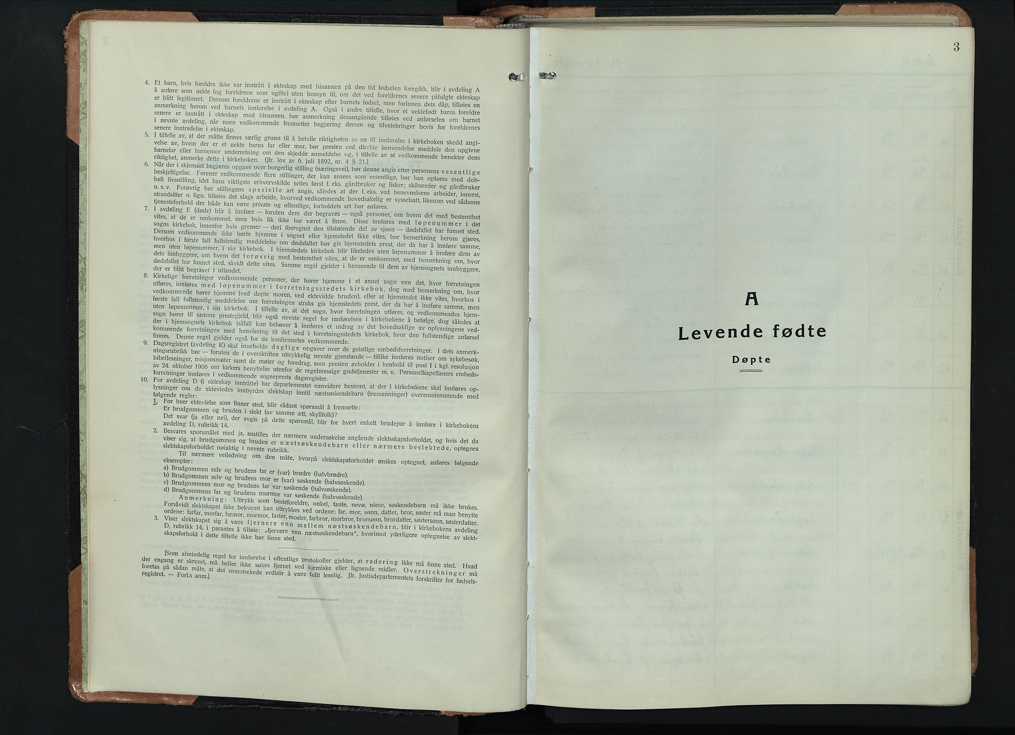 Vang prestekontor, Hedmark, AV/SAH-PREST-008/H/Ha/Hab/L0016: Parish register (copy) no. 16, 1933-1945, p. 3