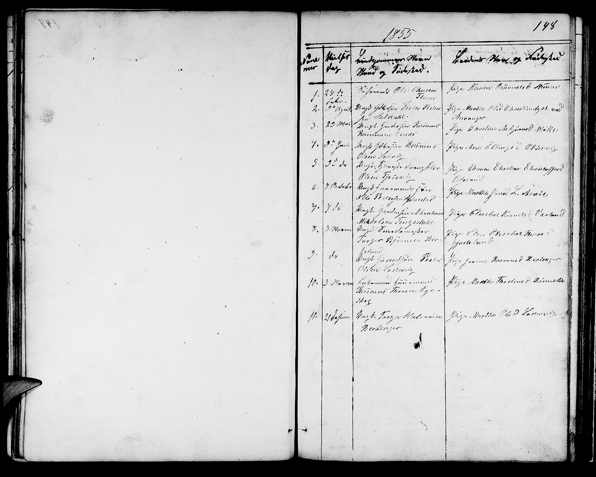 Høgsfjord sokneprestkontor, SAST/A-101624/H/Ha/Hab/L0001: Parish register (copy) no. B 1, 1855-1885, p. 148