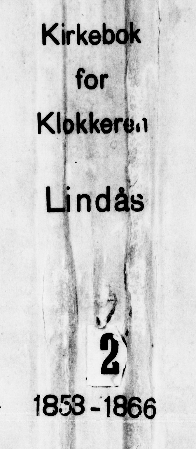 Lindås Sokneprestembete, SAB/A-76701/H/Hab: Parish register (copy) no. B 1, 1853-1866