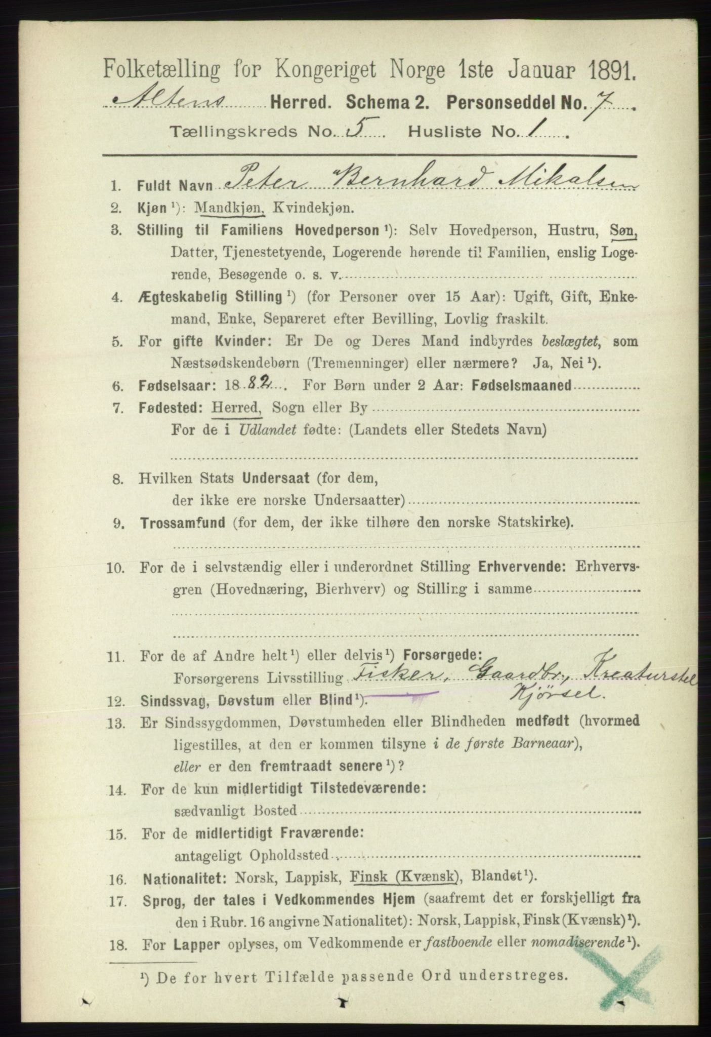 RA, 1891 census for 2012 Alta, 1891, p. 1655