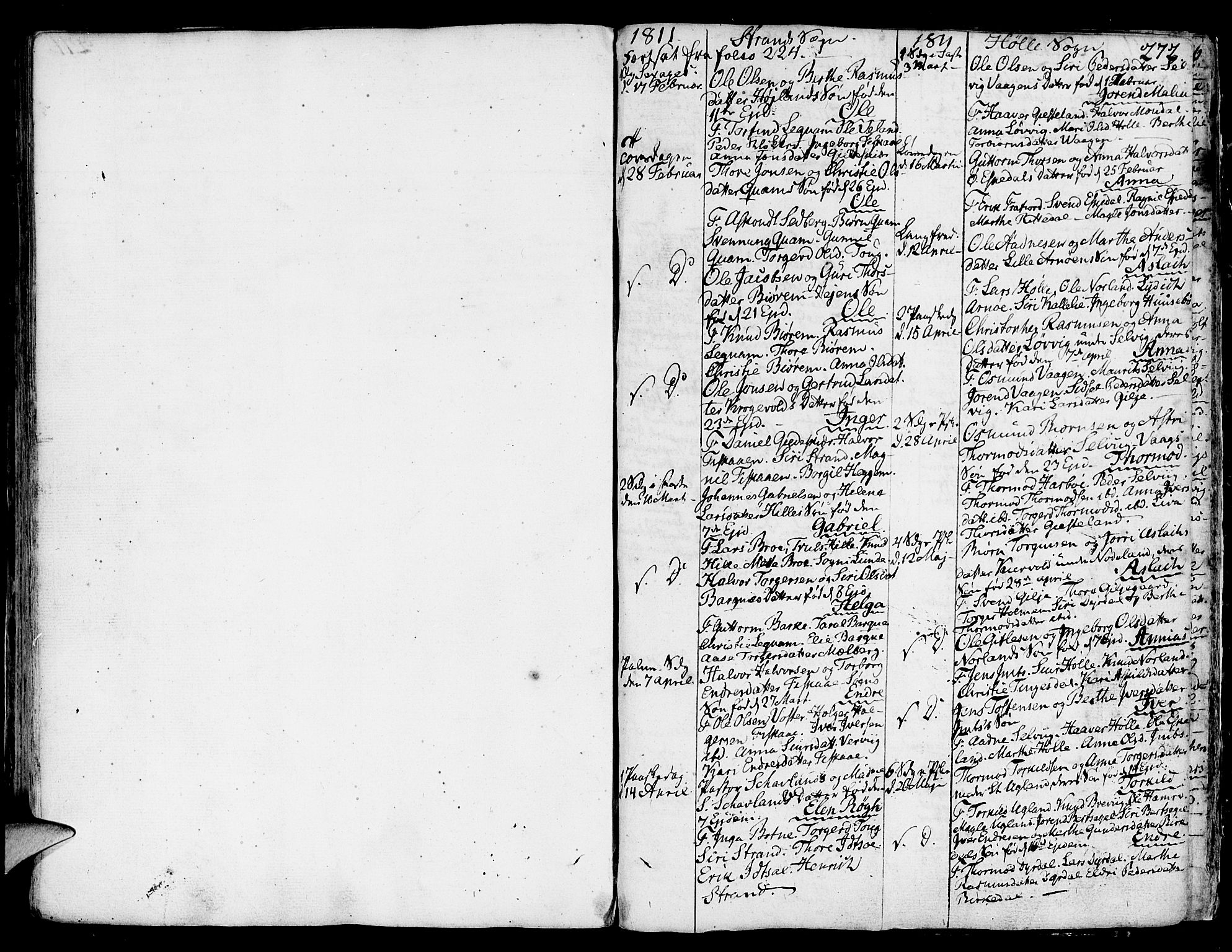Strand sokneprestkontor, SAST/A-101828/H/Ha/Haa/L0003: Parish register (official) no. A 3, 1769-1816, p. 272