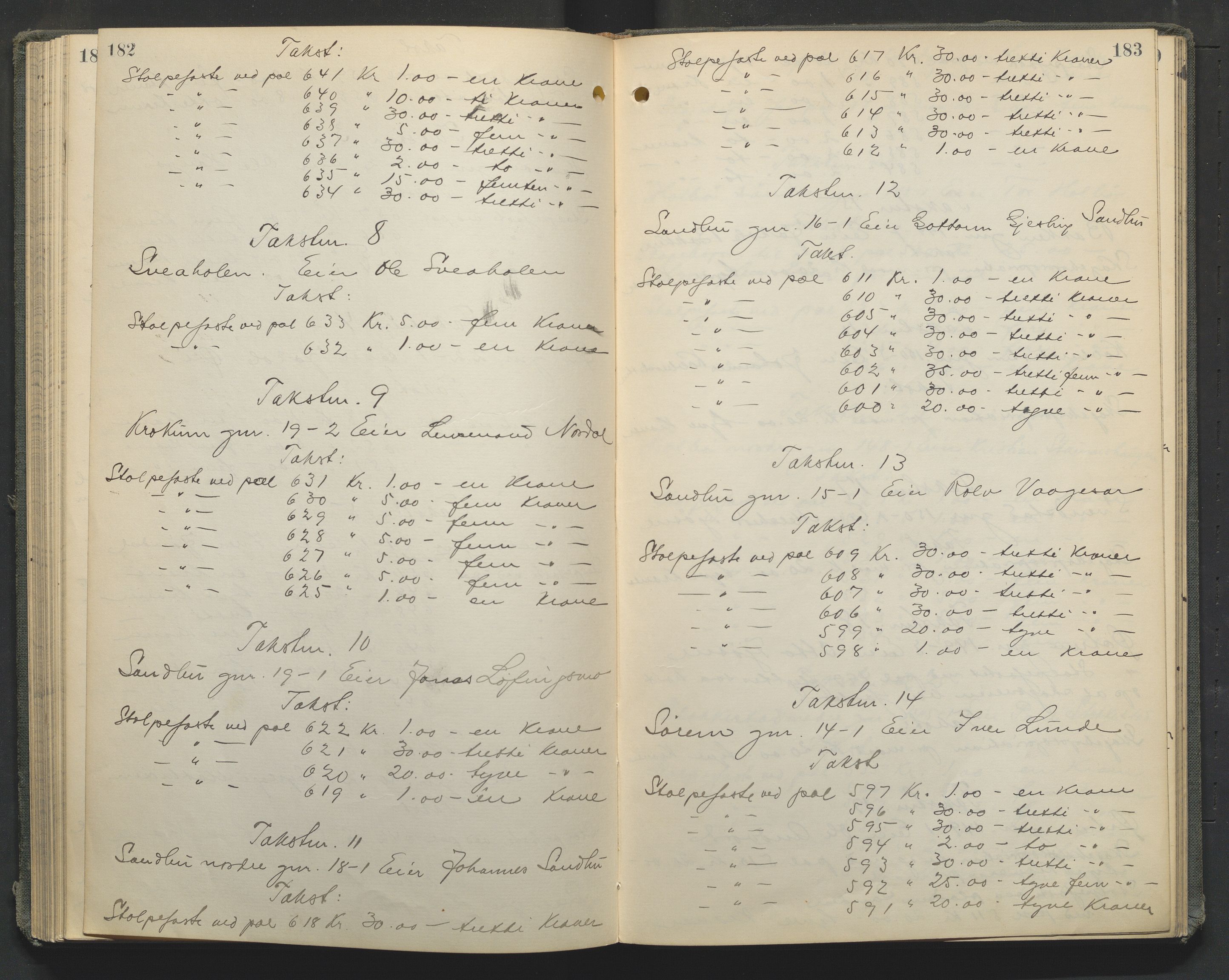 Nord-Gudbrandsdal tingrett, AV/SAH-TING-002/G/Gc/Gcb/L0010: Ekstrarettsprotokoll for åstedssaker, 1913-1920, p. 182-183