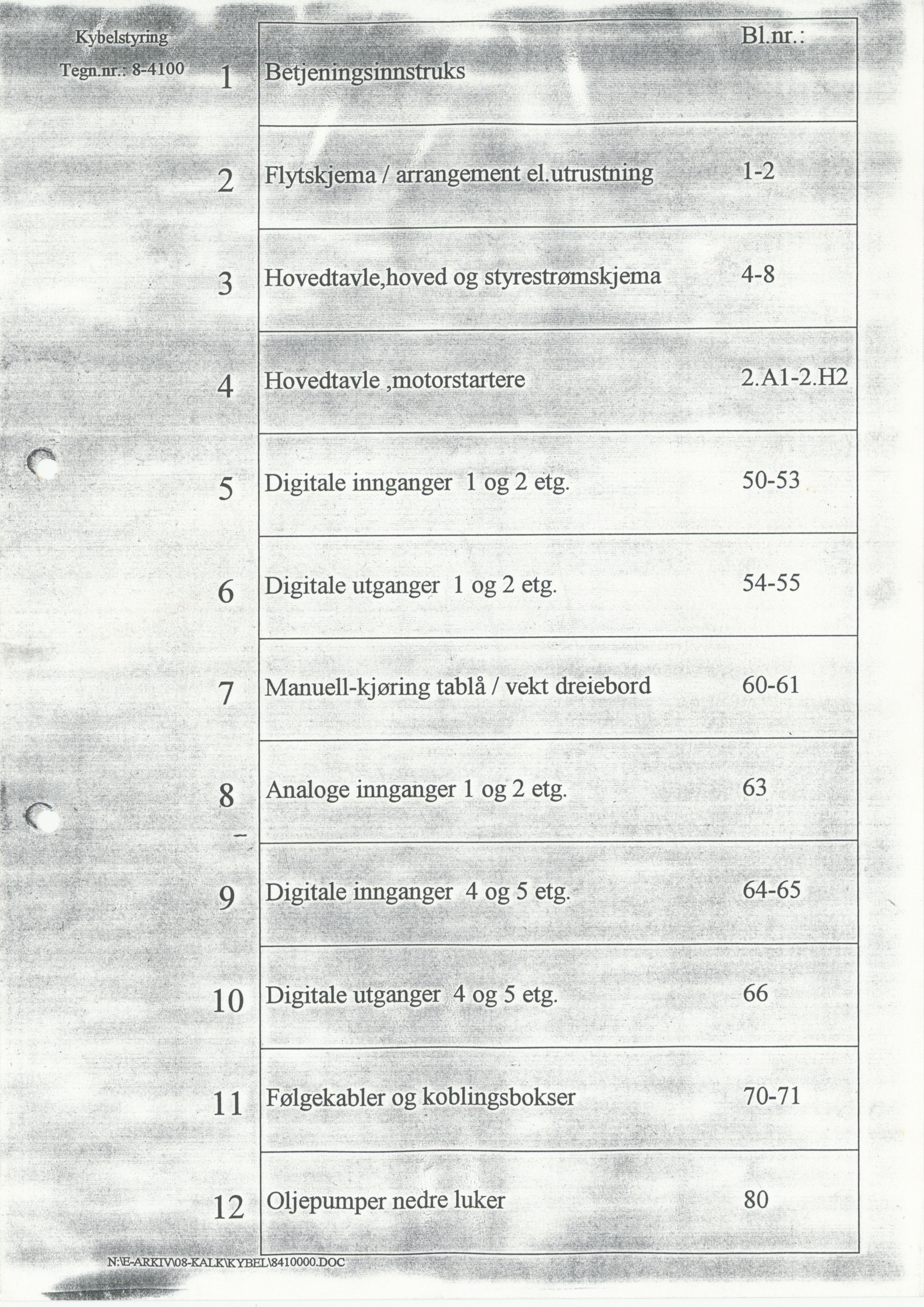 Odda smelteverk AS, KRAM/A-0157.1/T/Td/L0008: Gruppe 8. Kalkovner, 1939-1999, p. 796