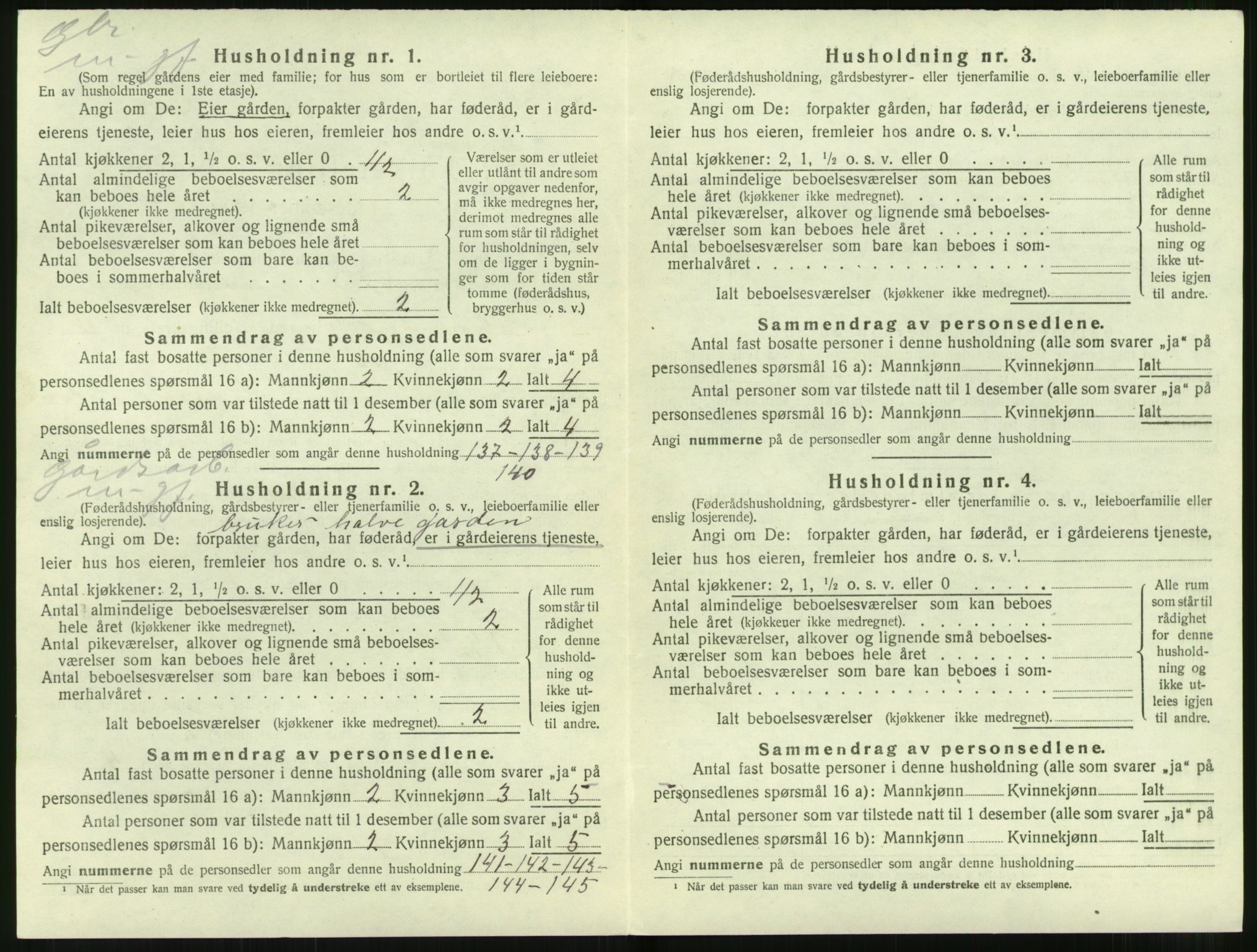 SAT, 1920 census for Hjørundfjord, 1920, p. 600