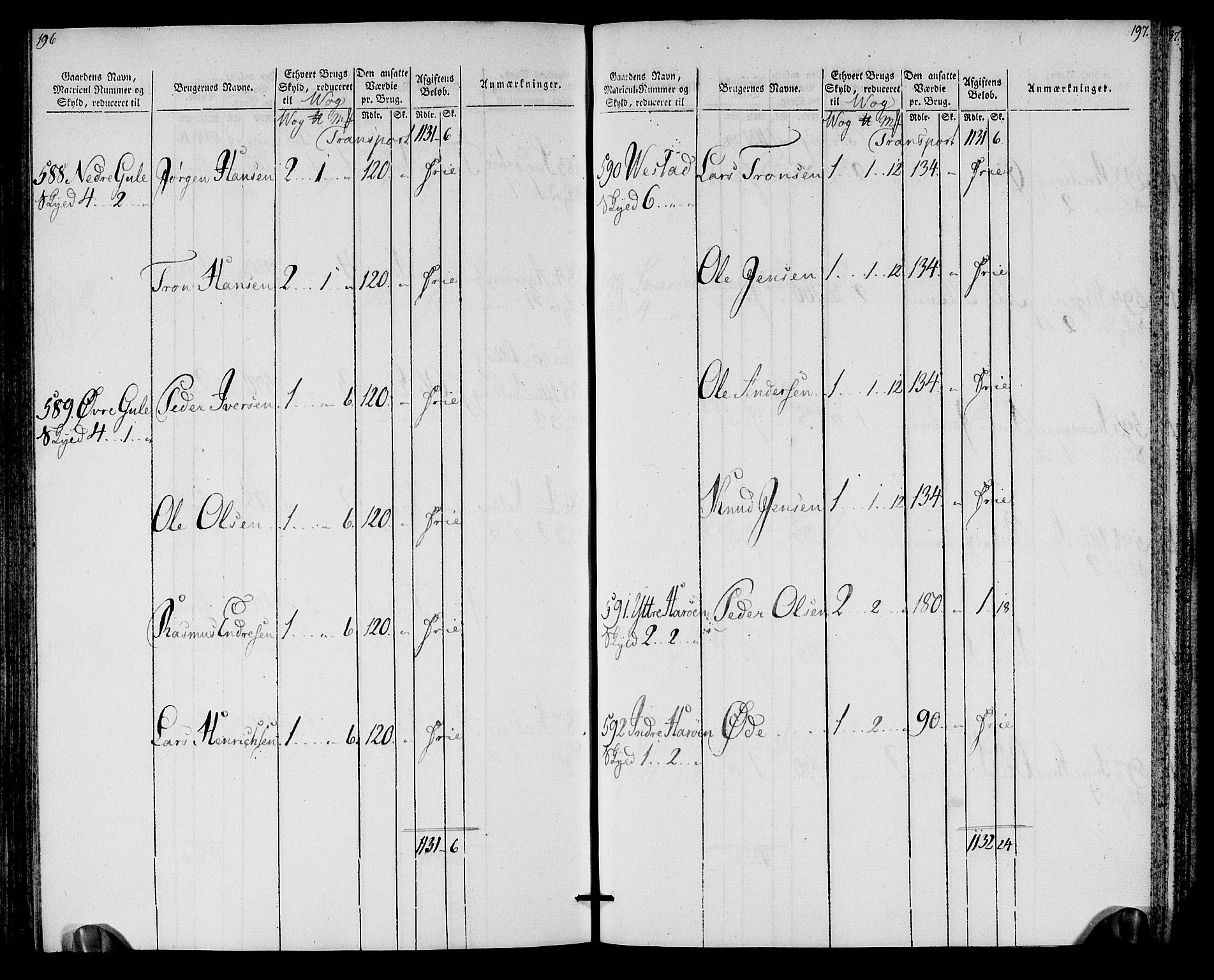 Rentekammeret inntil 1814, Realistisk ordnet avdeling, AV/RA-EA-4070/N/Ne/Nea/L0128: Romsdal fogderi. Oppebørselsregister, 1803-1804, p. 100