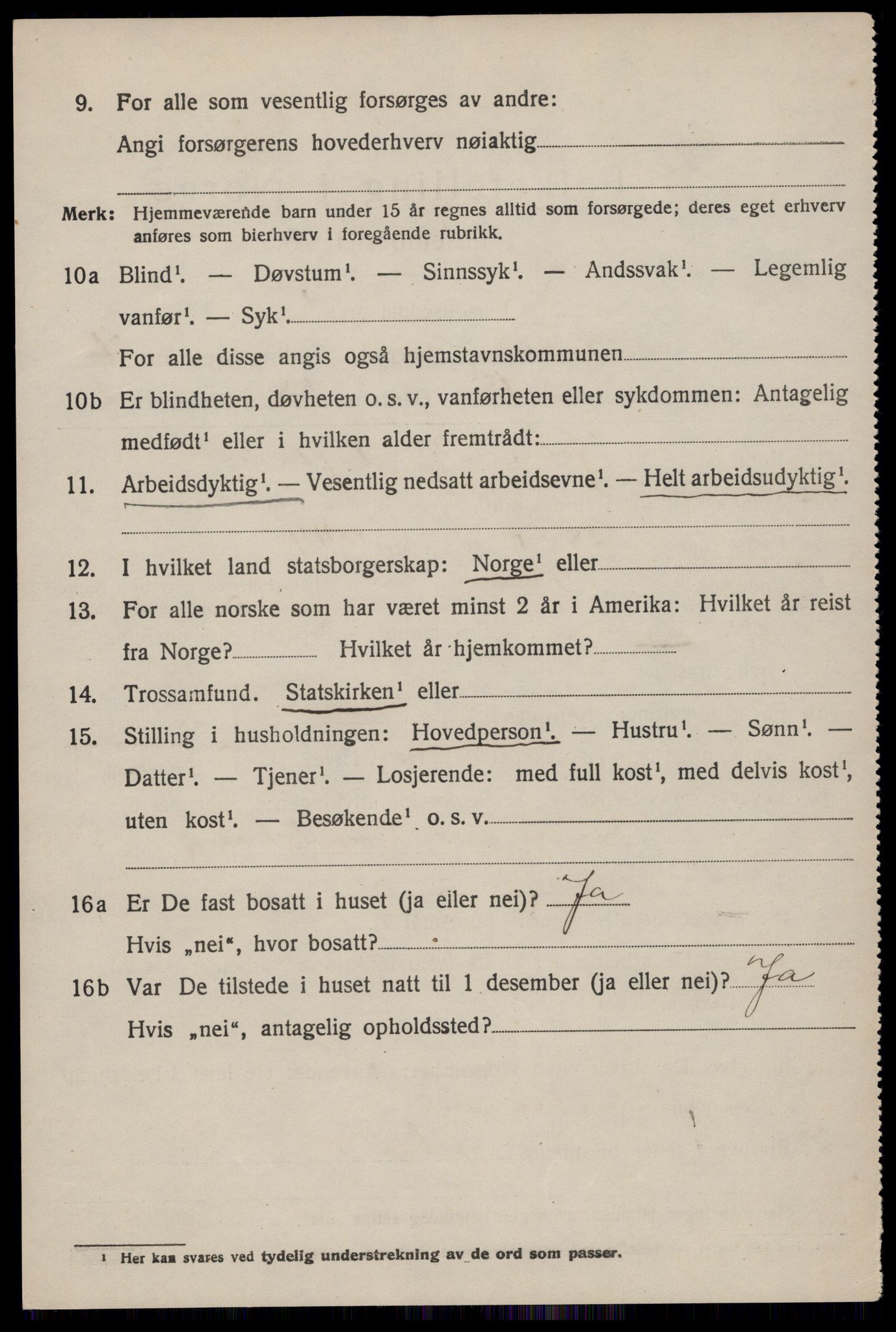 SAKO, 1920 census for Tinn, 1920, p. 4655