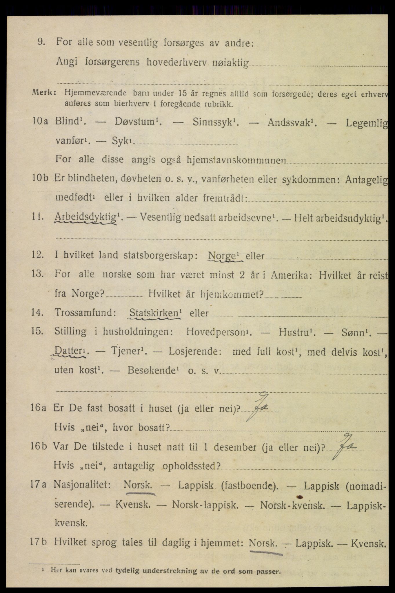 SAT, 1920 census for Inderøy, 1920, p. 1844