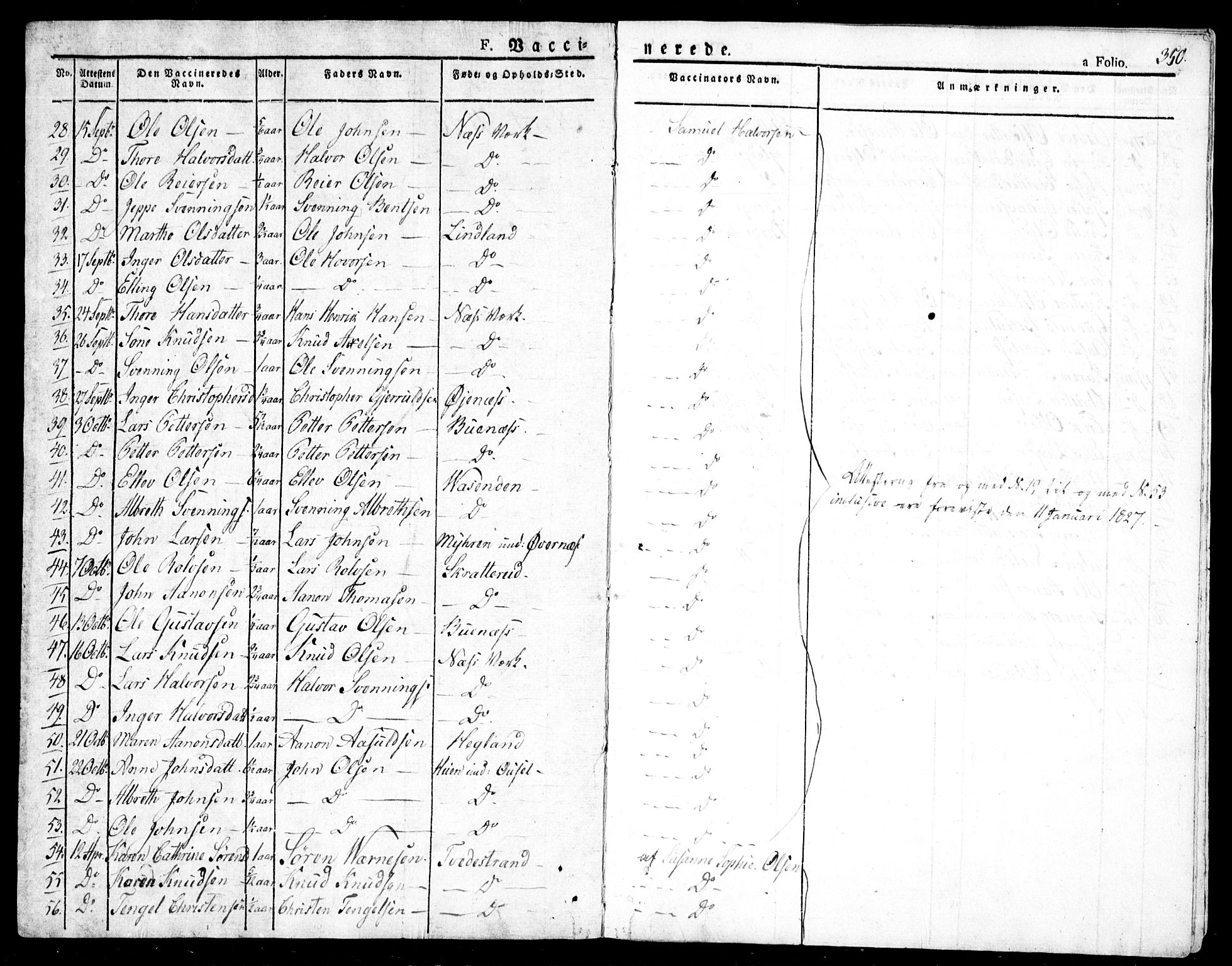 Holt sokneprestkontor, AV/SAK-1111-0021/F/Fa/L0006: Parish register (official) no. A 6, 1820-1835, p. 350