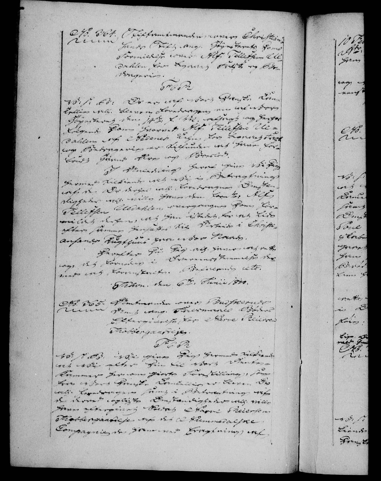 Danske Kanselli 1800-1814, RA/EA-3024/H/Hf/Hfb/Hfba/L0004: Registranter, 1808-1810, p. 350b