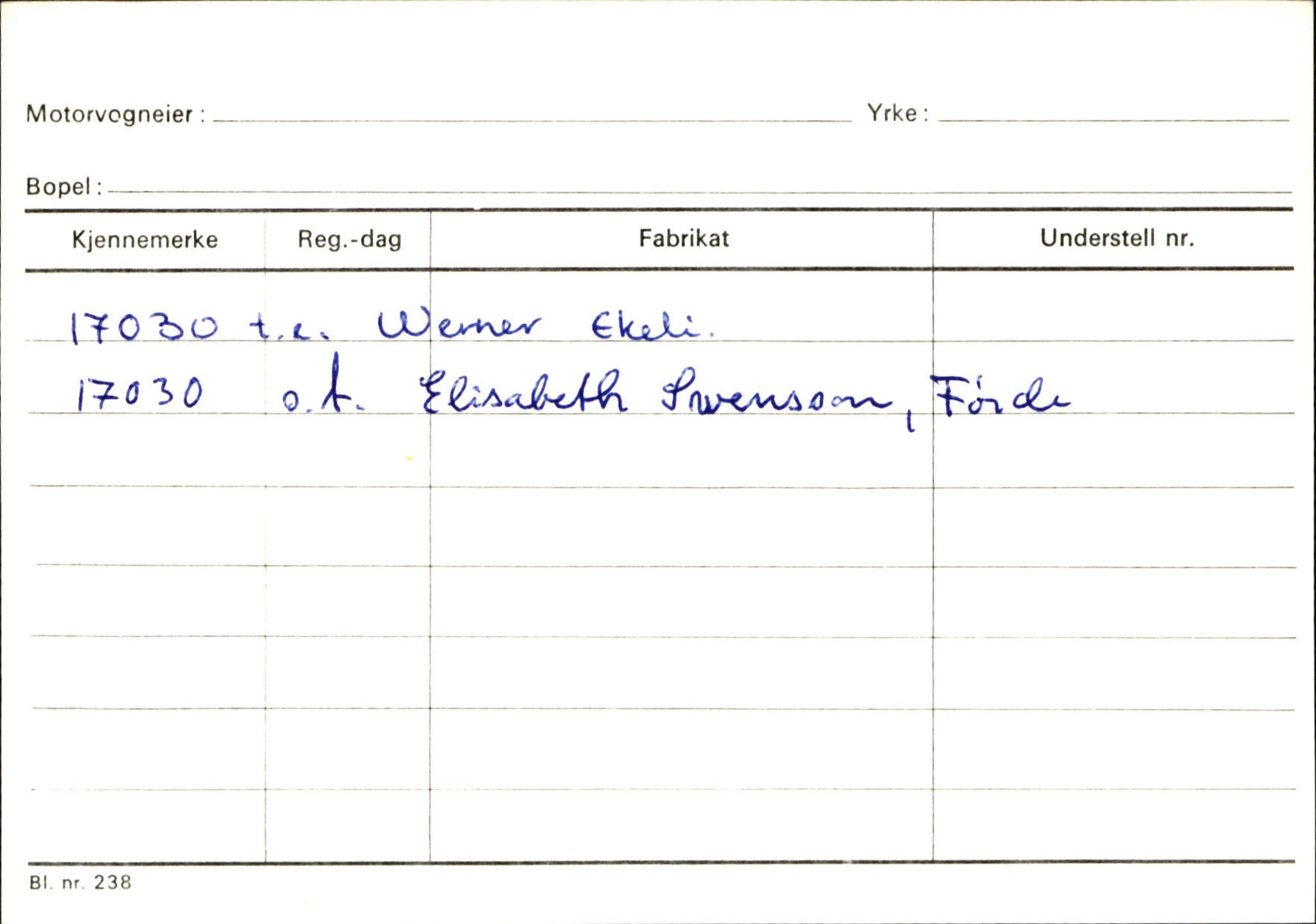 Statens vegvesen, Sogn og Fjordane vegkontor, AV/SAB-A-5301/4/F/L0133: Eigarregister Bremanger A-Å. Gaular A-H, 1945-1975, p. 868