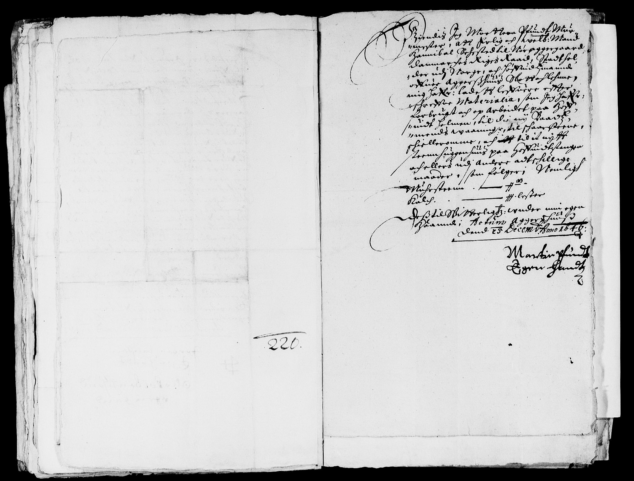 Rentekammeret inntil 1814, Reviderte regnskaper, Lensregnskaper, AV/RA-EA-5023/R/Rb/Rba/L0185: Akershus len, 1645-1646