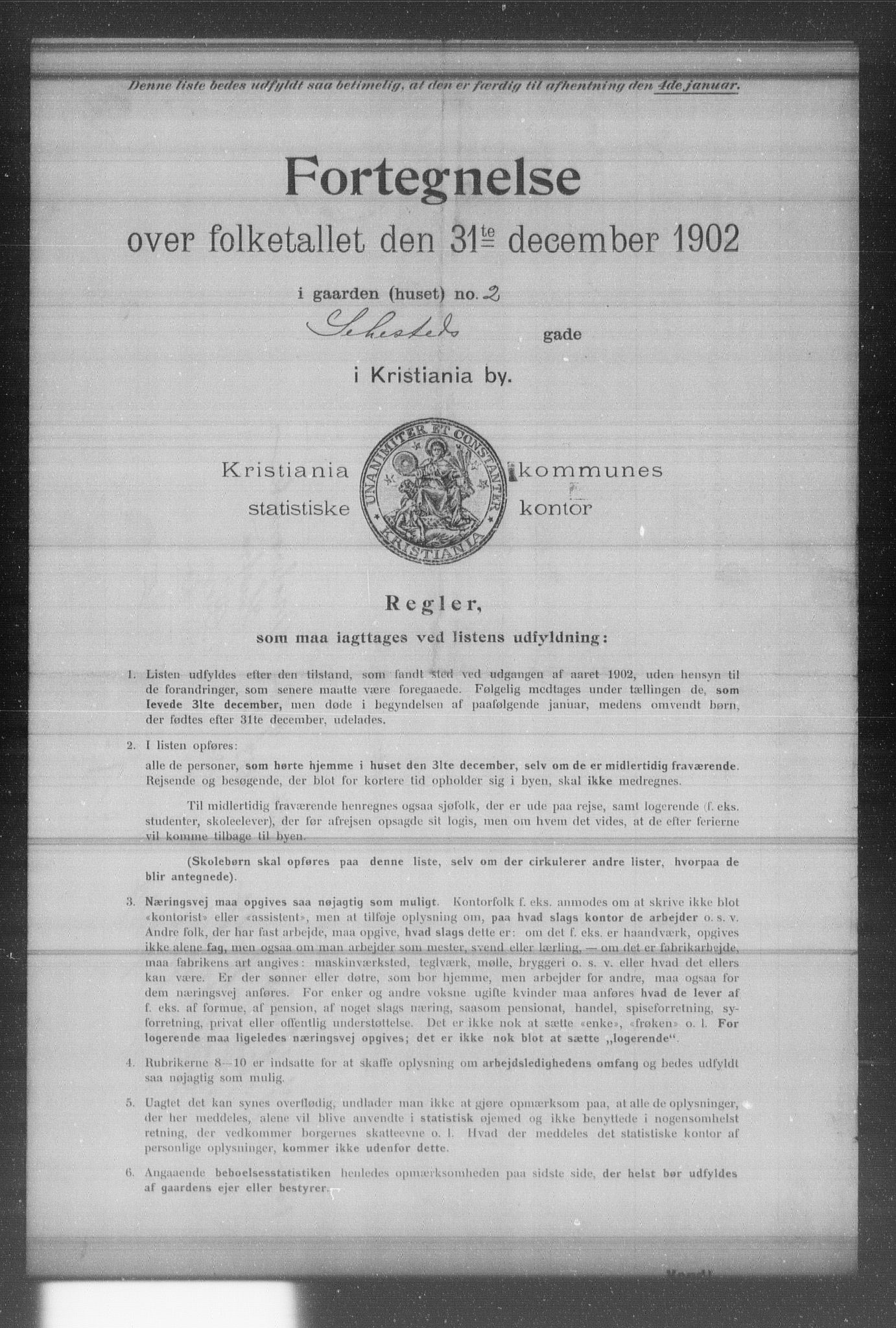 OBA, Municipal Census 1902 for Kristiania, 1902, p. 17422