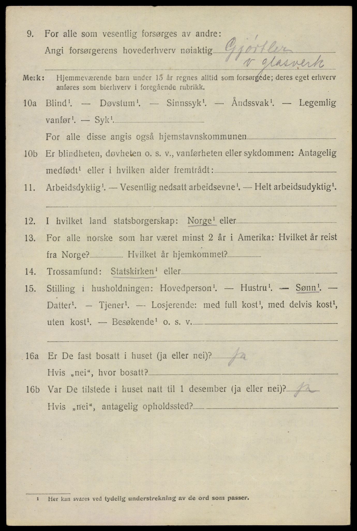 SAO, 1920 census for Bærum, 1920, p. 23395