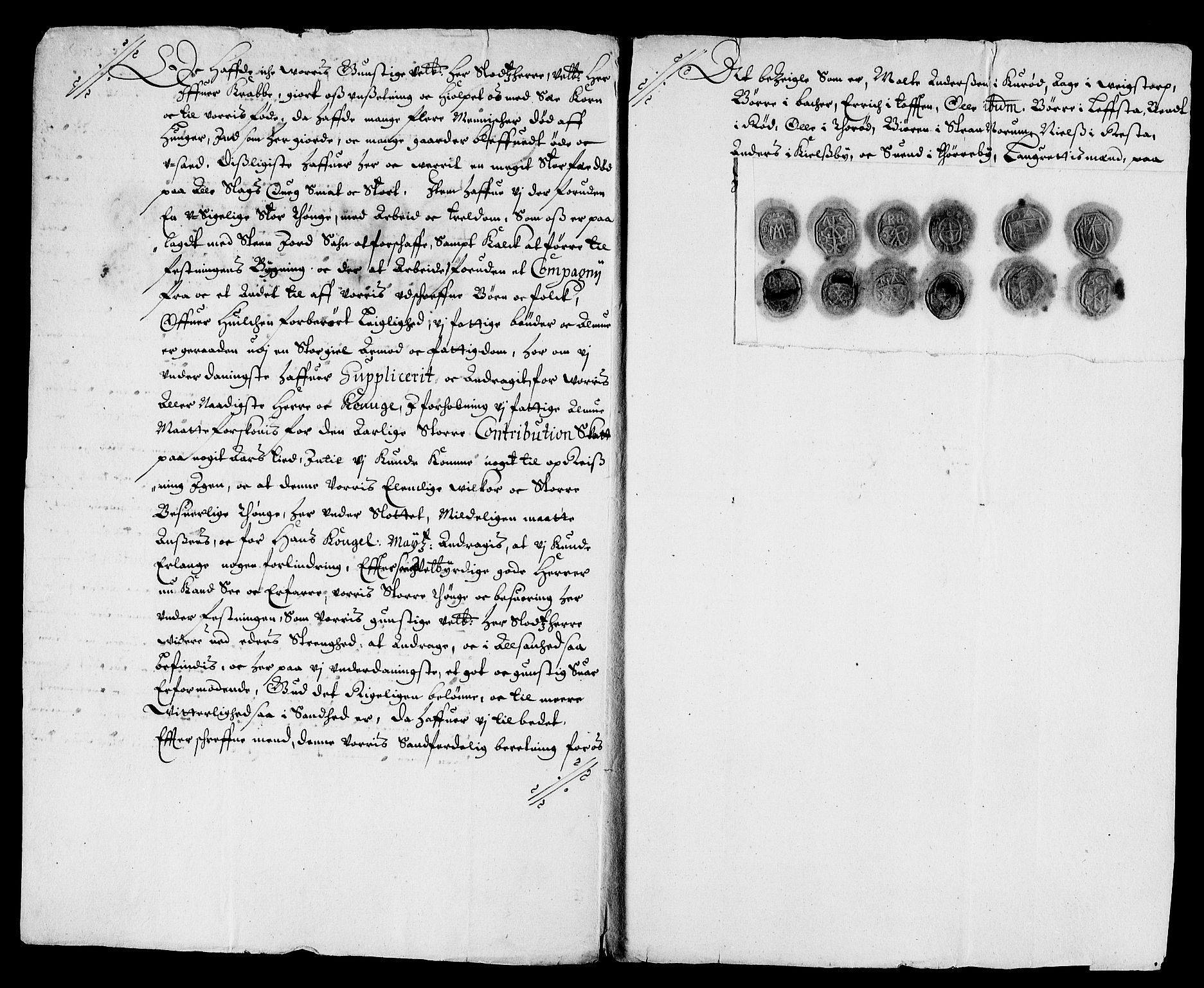 Danske Kanselli, Skapsaker, AV/RA-EA-4061/F/L0008: Skap 8, pakke 150A, litra X-GG, 1647-1651, p. 288