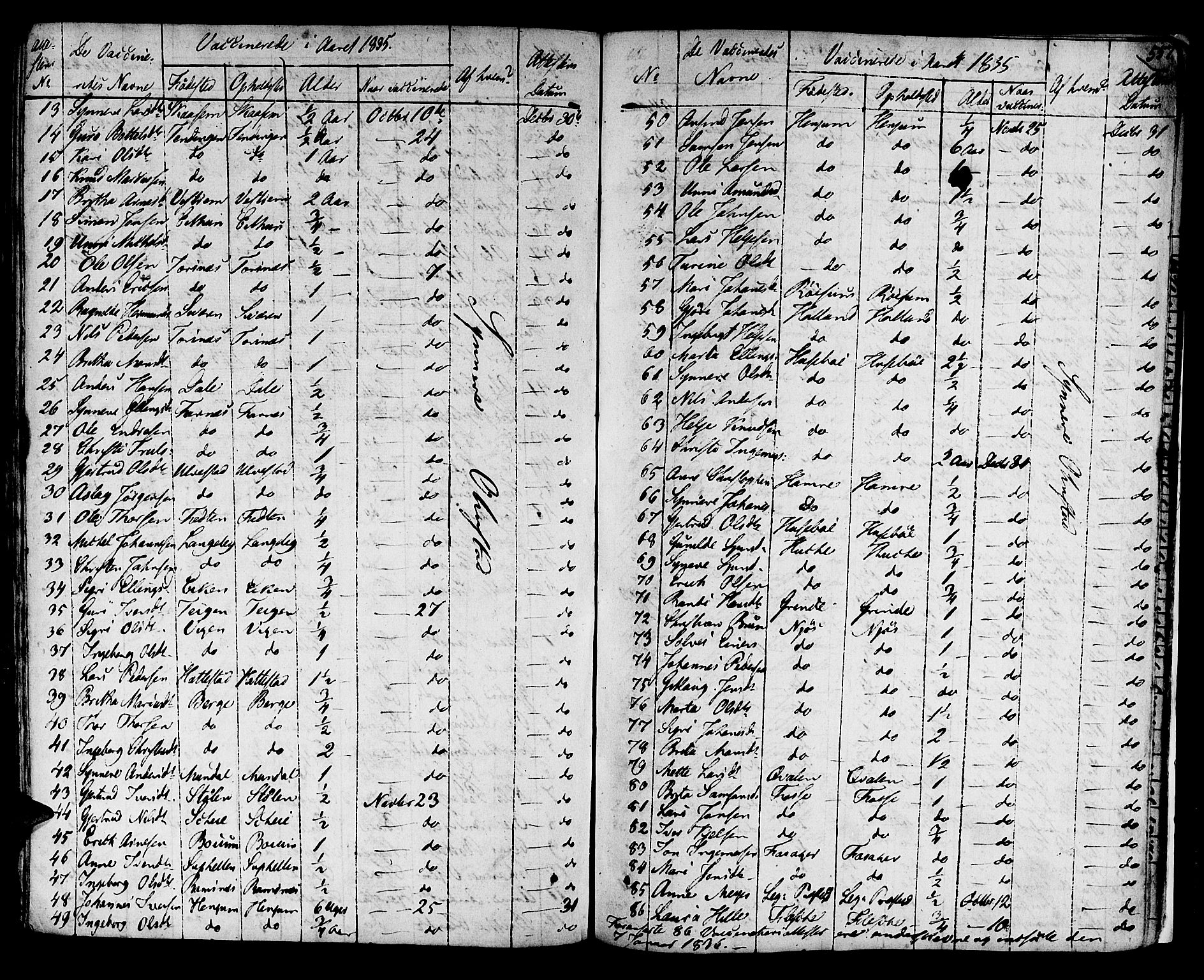 Leikanger sokneprestembete, SAB/A-81001: Parish register (official) no. A 6, 1810-1838, p. 557