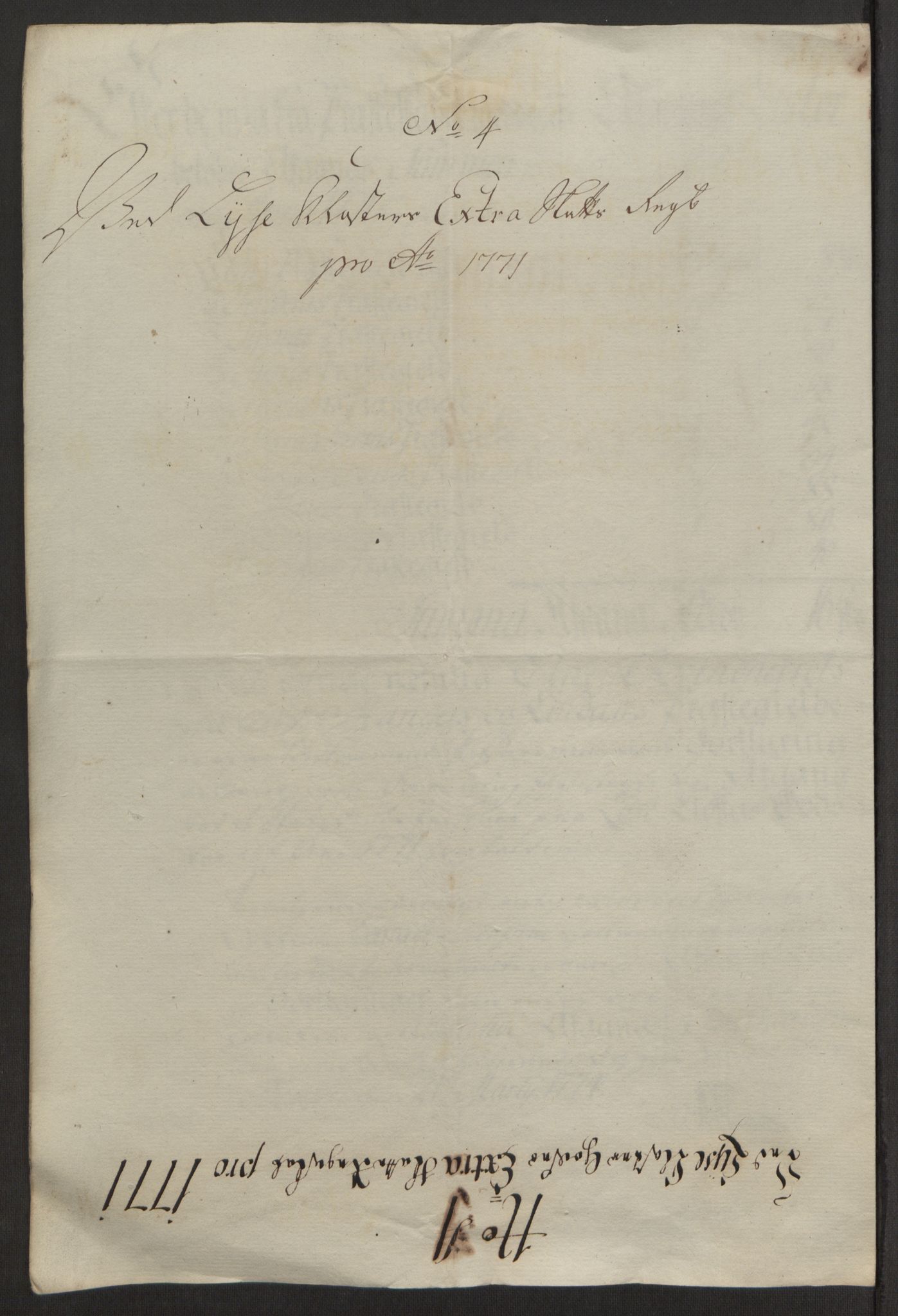 Rentekammeret inntil 1814, Reviderte regnskaper, Fogderegnskap, RA/EA-4092/R50/L3180: Ekstraskatten Lyse kloster, 1762-1783, p. 261