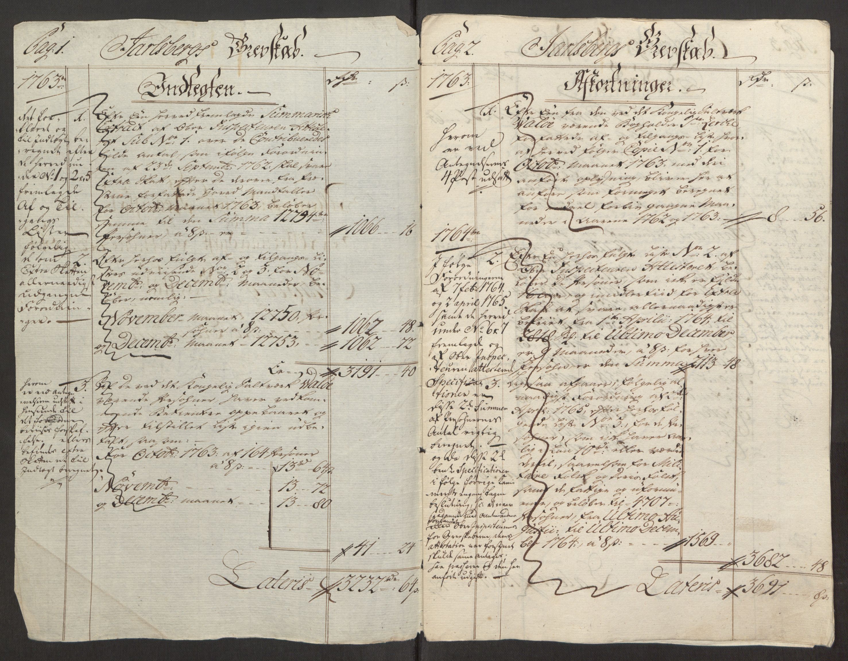 Rentekammeret inntil 1814, Reviderte regnskaper, Fogderegnskap, RA/EA-4092/R32/L1960: Ekstraskatten Jarlsberg grevskap, 1762-1772, p. 57