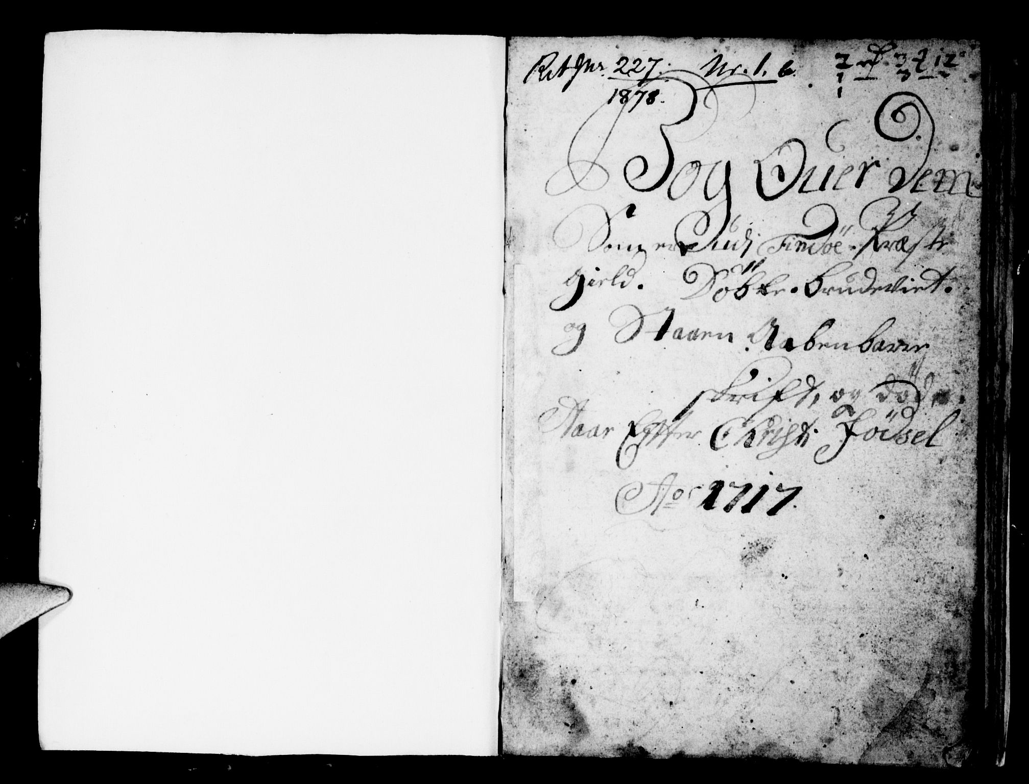 Finnøy sokneprestkontor, SAST/A-101825/H/Ha/Haa/L0002: Parish register (official) no. A 2, 1717-1734