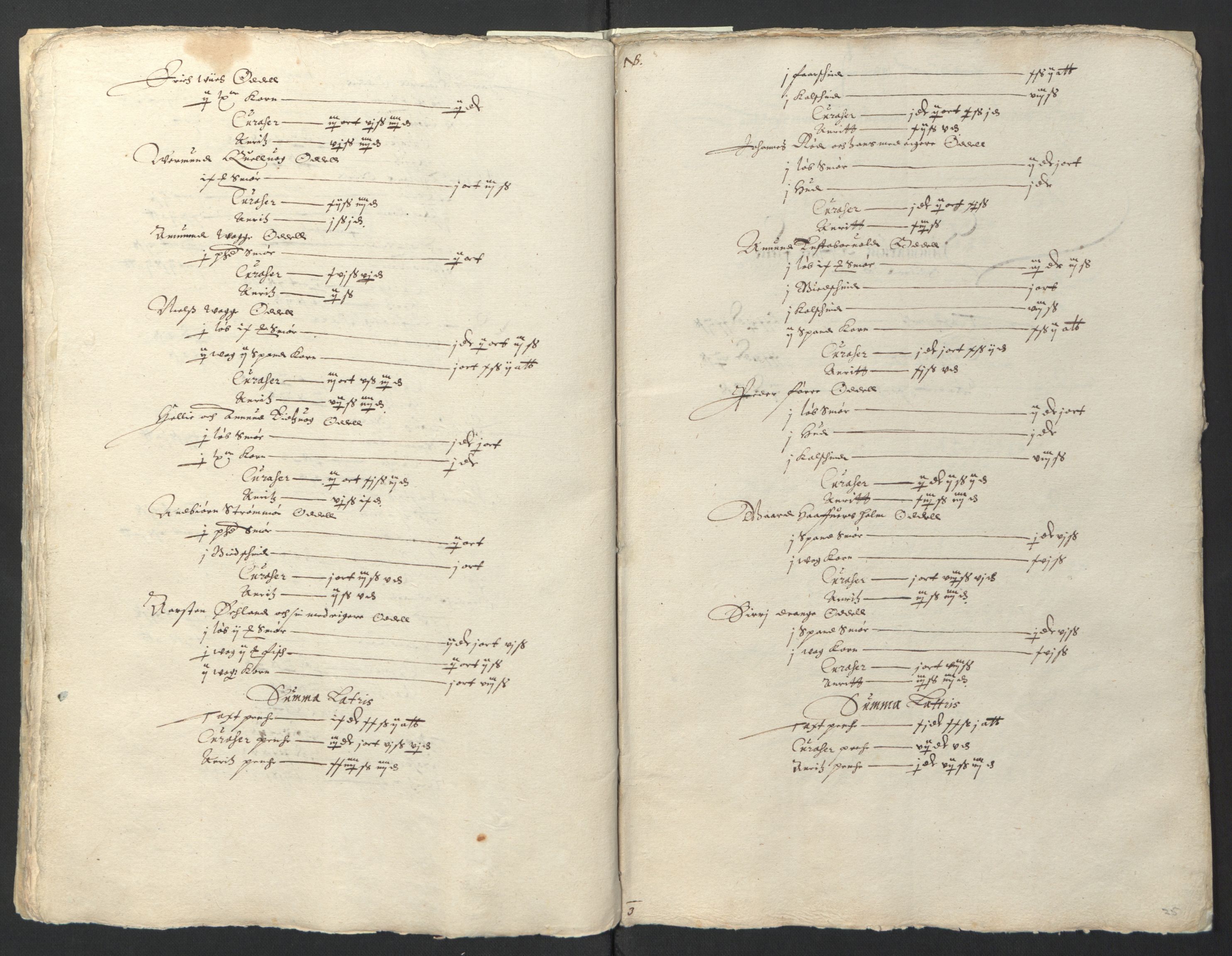 Stattholderembetet 1572-1771, RA/EA-2870/Ek/L0012/0001: Jordebøker til utlikning av rosstjeneste 1624-1626: / Odelsjordebøker for Bergenhus len, 1626, p. 27