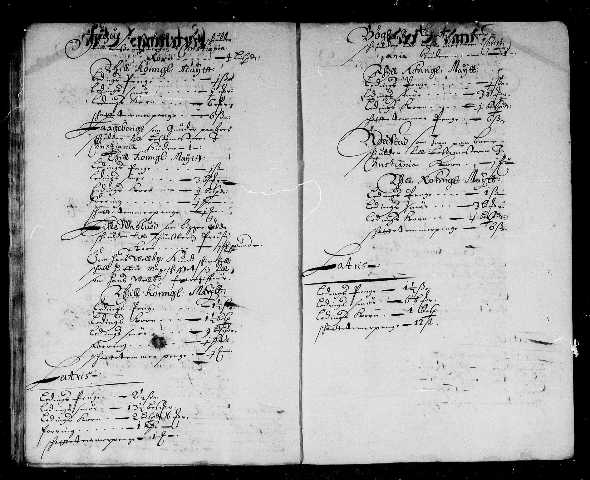Rentekammeret inntil 1814, Reviderte regnskaper, Stiftamtstueregnskaper, Landkommissariatet på Akershus og Akershus stiftamt, AV/RA-EA-5869/R/Rb/L0039: Akershus stiftamt, 1666