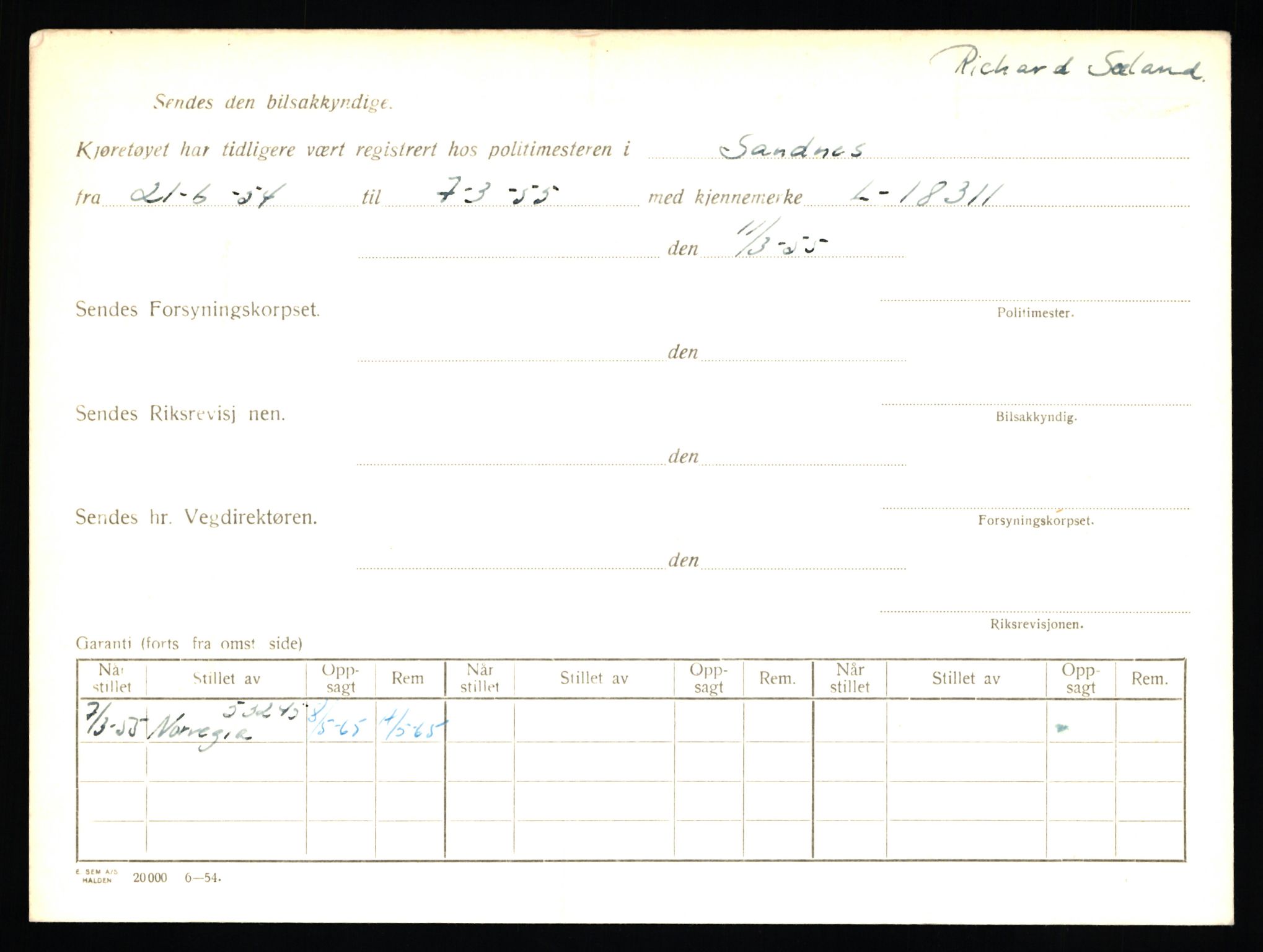 Stavanger trafikkstasjon, AV/SAST-A-101942/0/F/L0047: L-28400 - L-29099, 1930-1971, p. 46