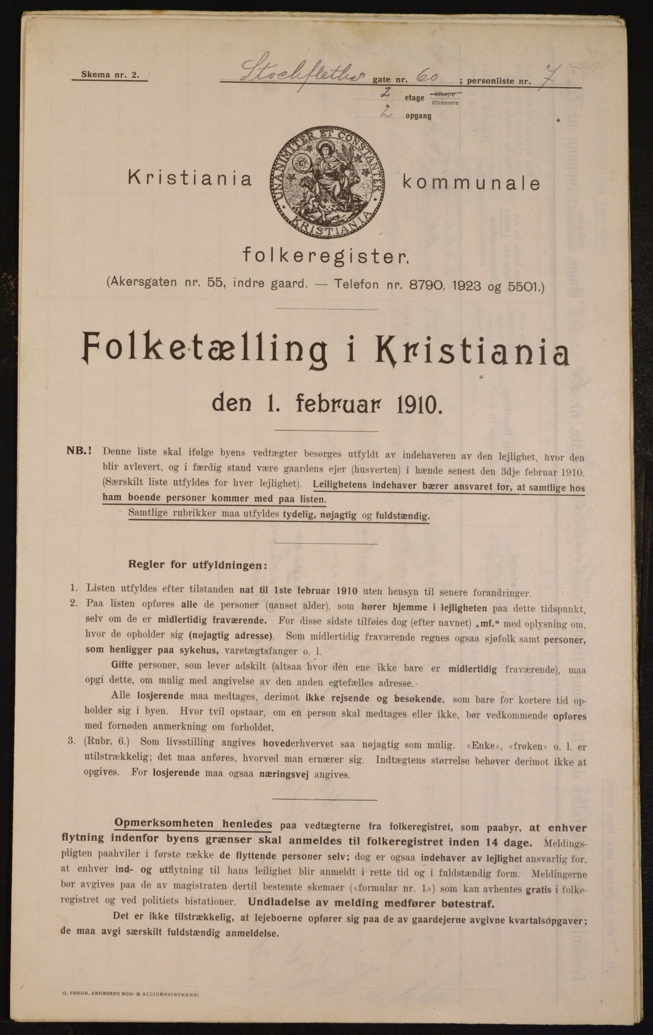 OBA, Municipal Census 1910 for Kristiania, 1910, p. 97211