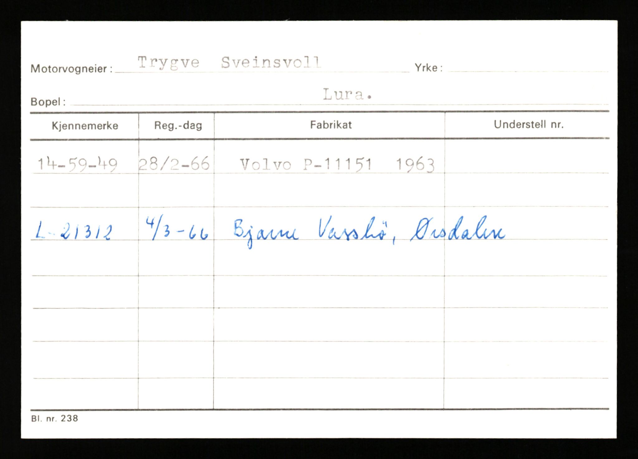 Stavanger trafikkstasjon, AV/SAST-A-101942/0/G/L0010: Registreringsnummer: 130000 - 239953, 1930-1971, p. 515