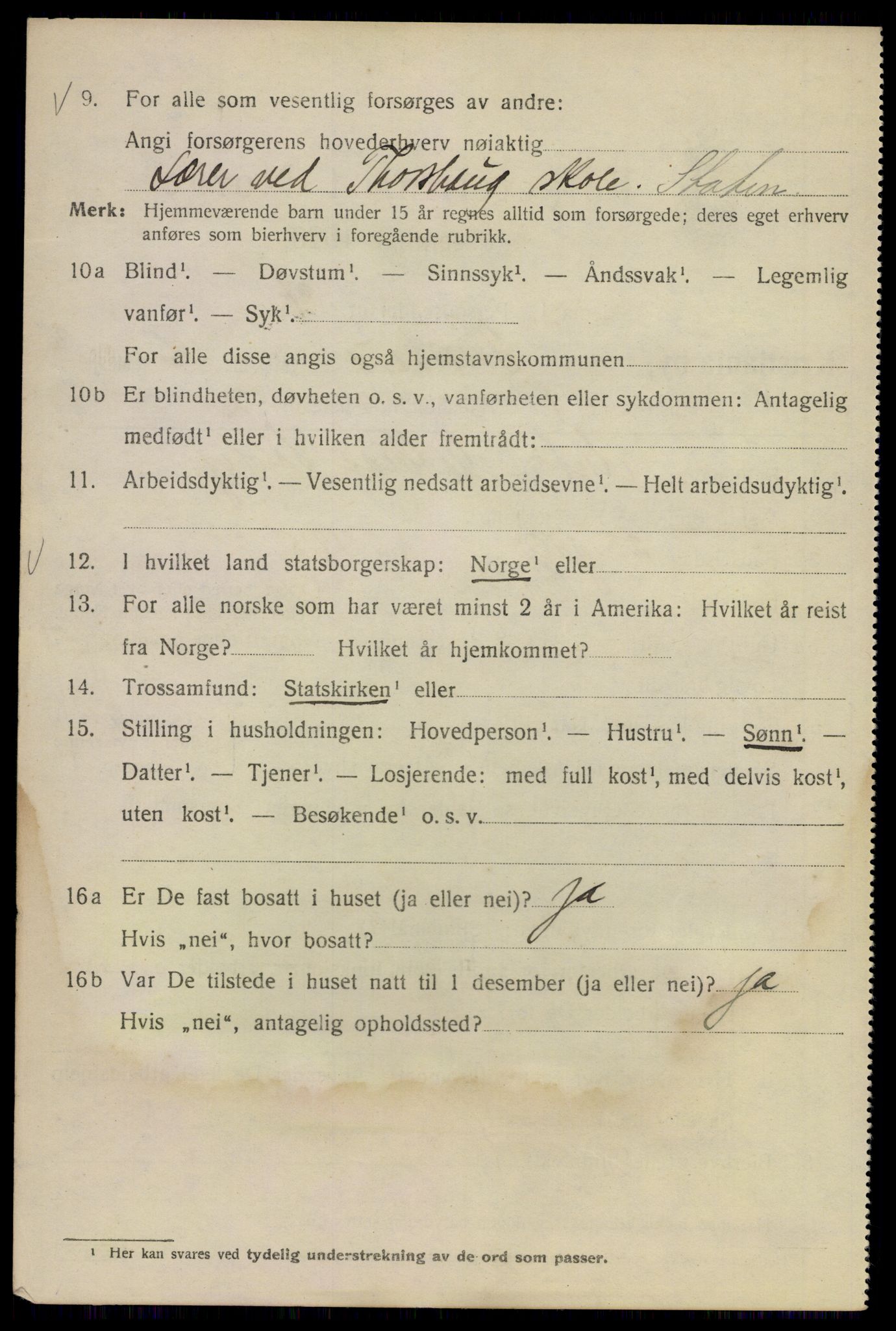 SAO, 1920 census for Kristiania, 1920, p. 593352