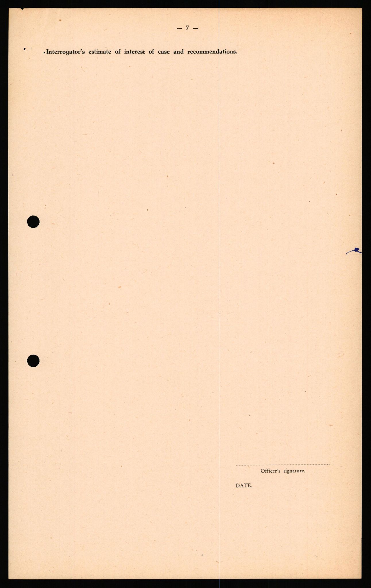 Forsvaret, Forsvarets overkommando II, RA/RAFA-3915/D/Db/L0041: CI Questionaires.  Diverse nasjonaliteter., 1945-1946, p. 325