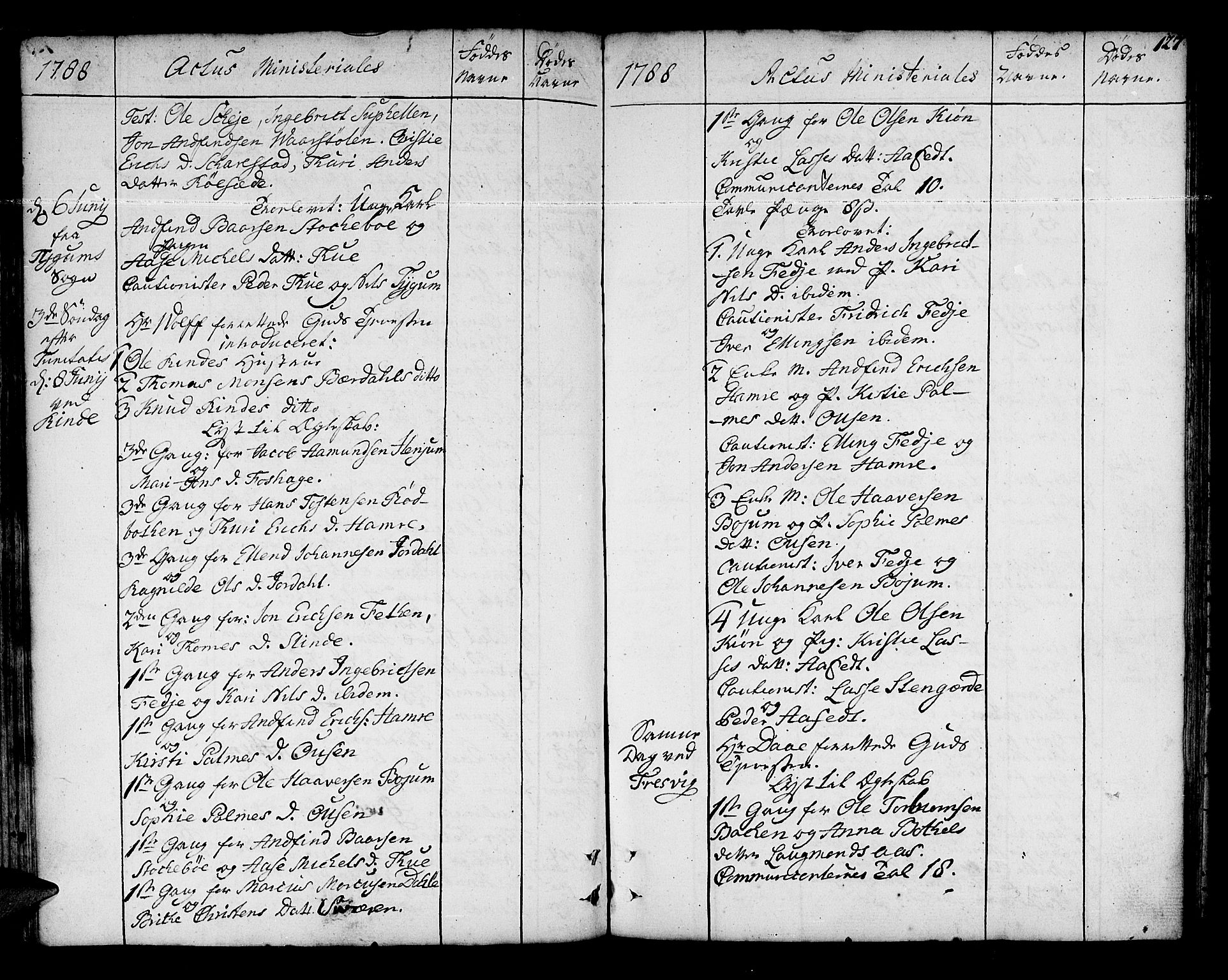 Leikanger sokneprestembete, AV/SAB-A-81001/H/Haa/Haaa/L0004: Parish register (official) no. A 4, 1770-1791, p. 127