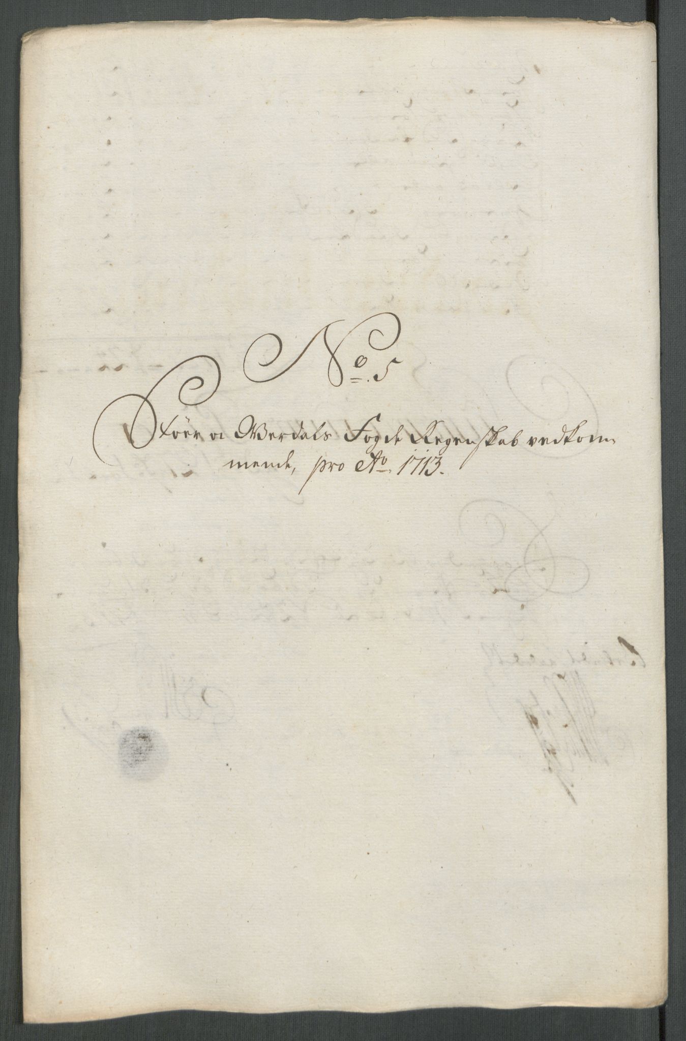 Rentekammeret inntil 1814, Reviderte regnskaper, Fogderegnskap, RA/EA-4092/R62/L4203: Fogderegnskap Stjørdal og Verdal, 1713, p. 125