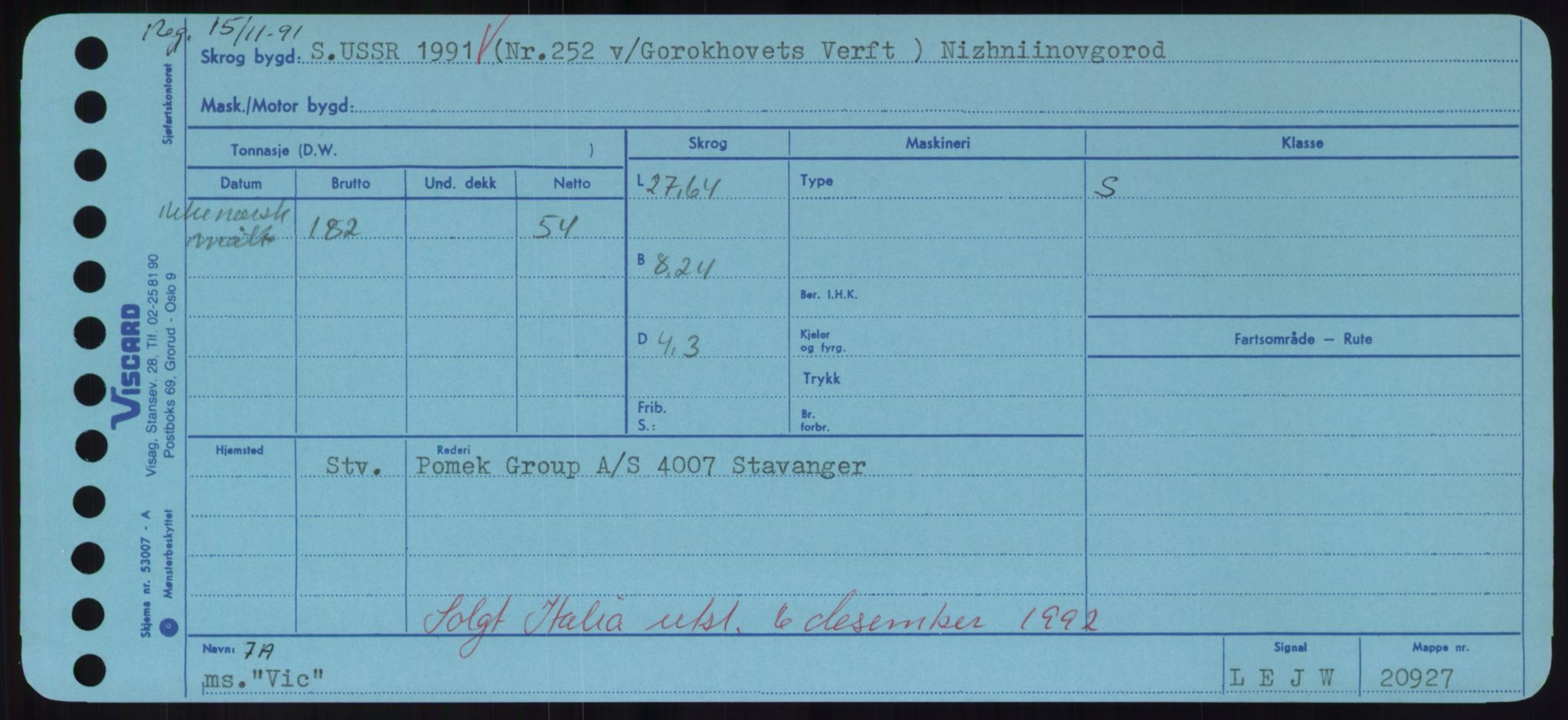 Sjøfartsdirektoratet med forløpere, Skipsmålingen, AV/RA-S-1627/H/Hd/L0041: Fartøy, Vi-Ås, p. 29