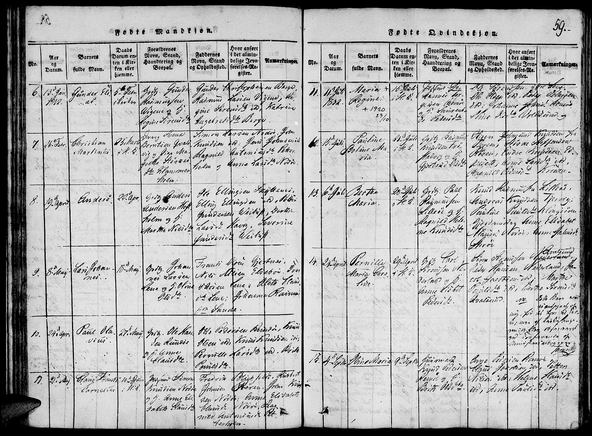 Ministerialprotokoller, klokkerbøker og fødselsregistre - Møre og Romsdal, AV/SAT-A-1454/507/L0069: Parish register (official) no. 507A04, 1816-1841, p. 59