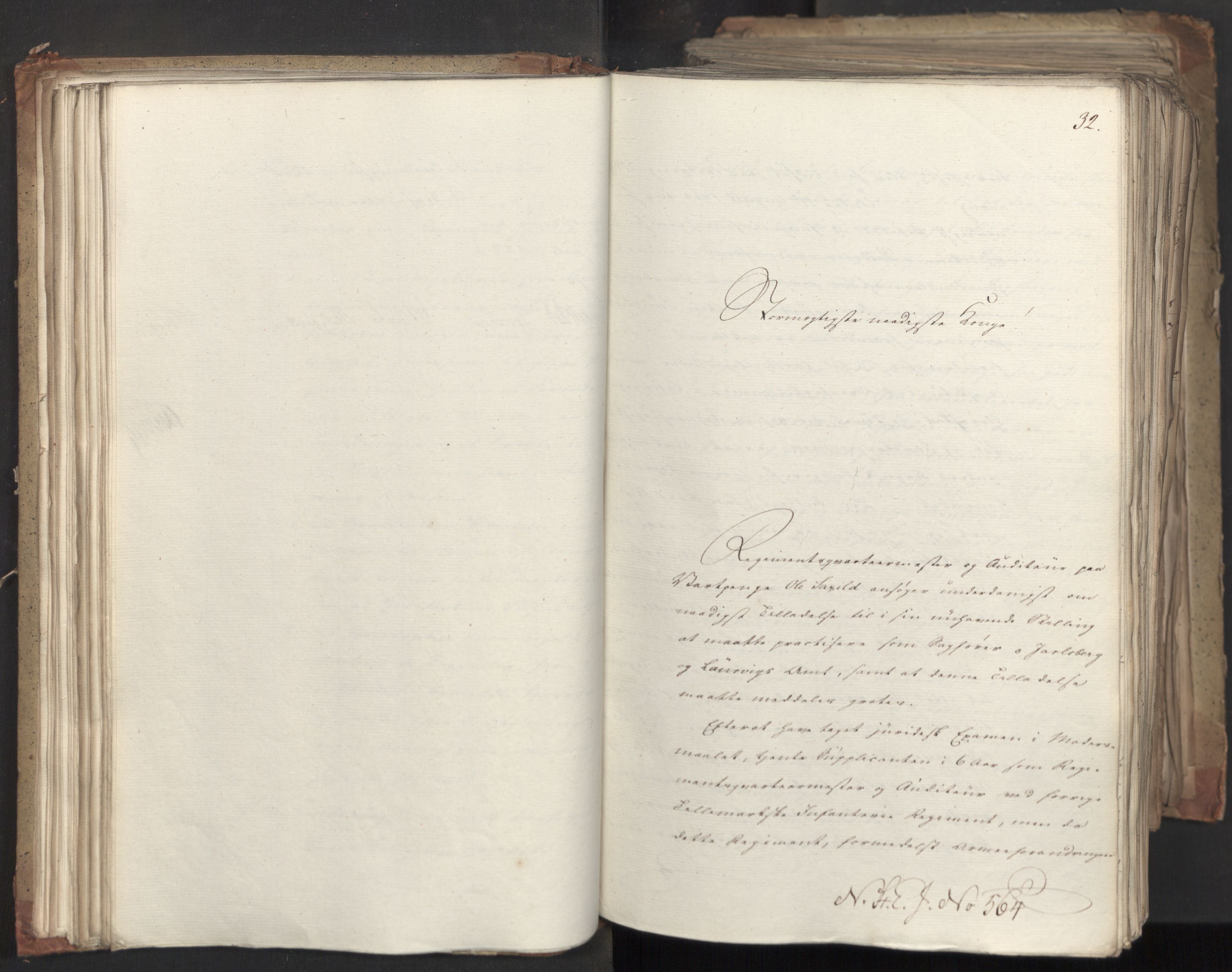 Statsrådsavdelingen i Stockholm, AV/RA-S-1003/D/Da/L0035: Regjeringsinnstillinger nr. 541-840, 1823, p. 58