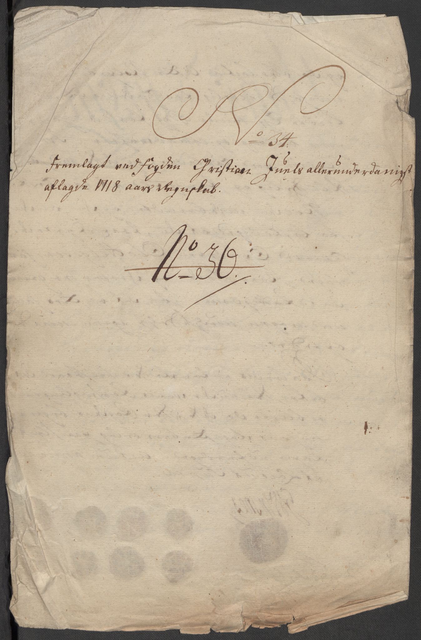 Rentekammeret inntil 1814, Reviderte regnskaper, Fogderegnskap, RA/EA-4092/R13/L0857: Fogderegnskap Solør, Odal og Østerdal, 1718, p. 319