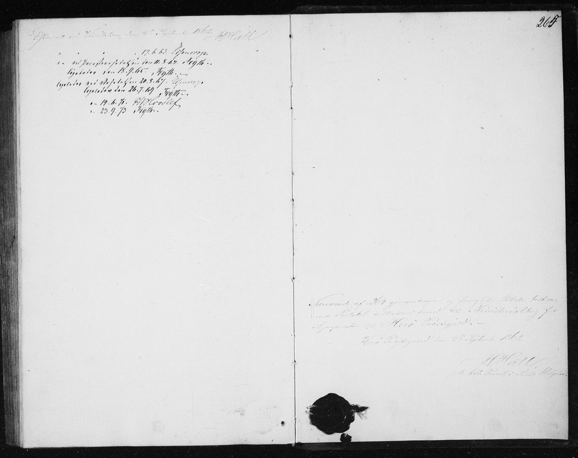 Ministerialprotokoller, klokkerbøker og fødselsregistre - Nordland, SAT/A-1459/834/L0505: Parish register (official) no. 834A03, 1862-1871, p. 265