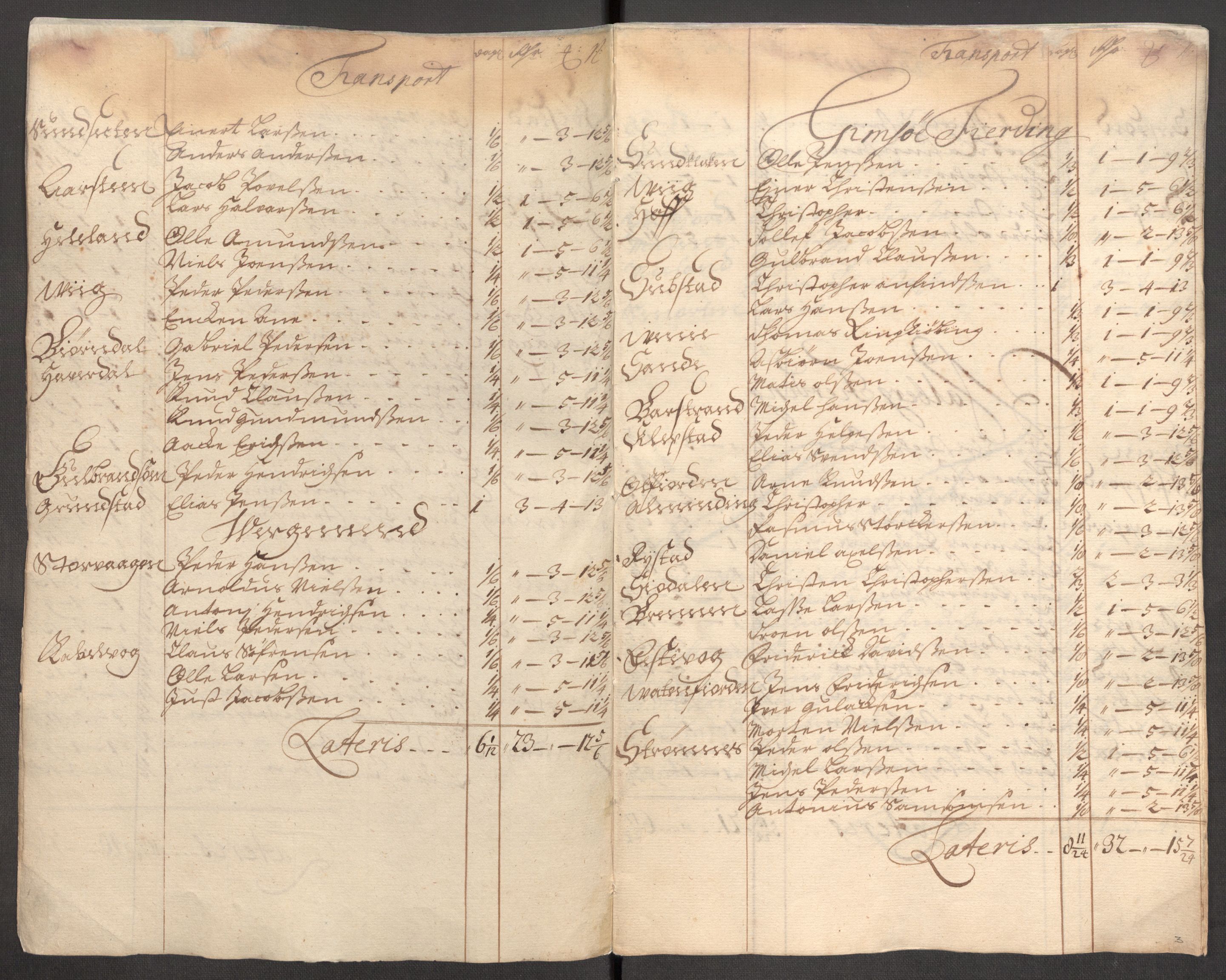 Rentekammeret inntil 1814, Reviderte regnskaper, Fogderegnskap, AV/RA-EA-4092/R67/L4679: Fogderegnskap Vesterålen, Andenes og Lofoten, 1711-1713, p. 185