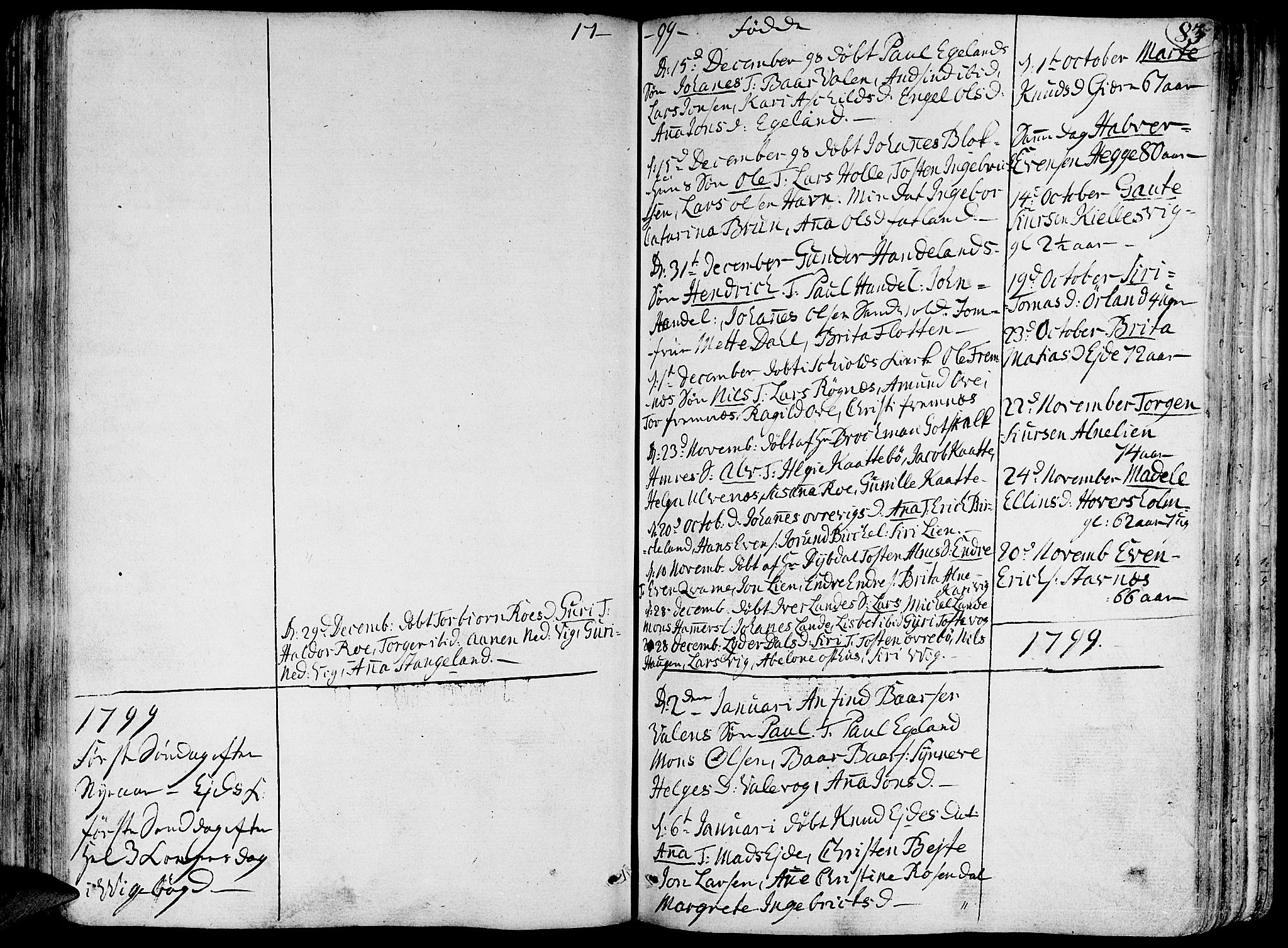 Fjelberg sokneprestembete, AV/SAB-A-75201/H/Haa: Parish register (official) no. A 3, 1788-1815, p. 83