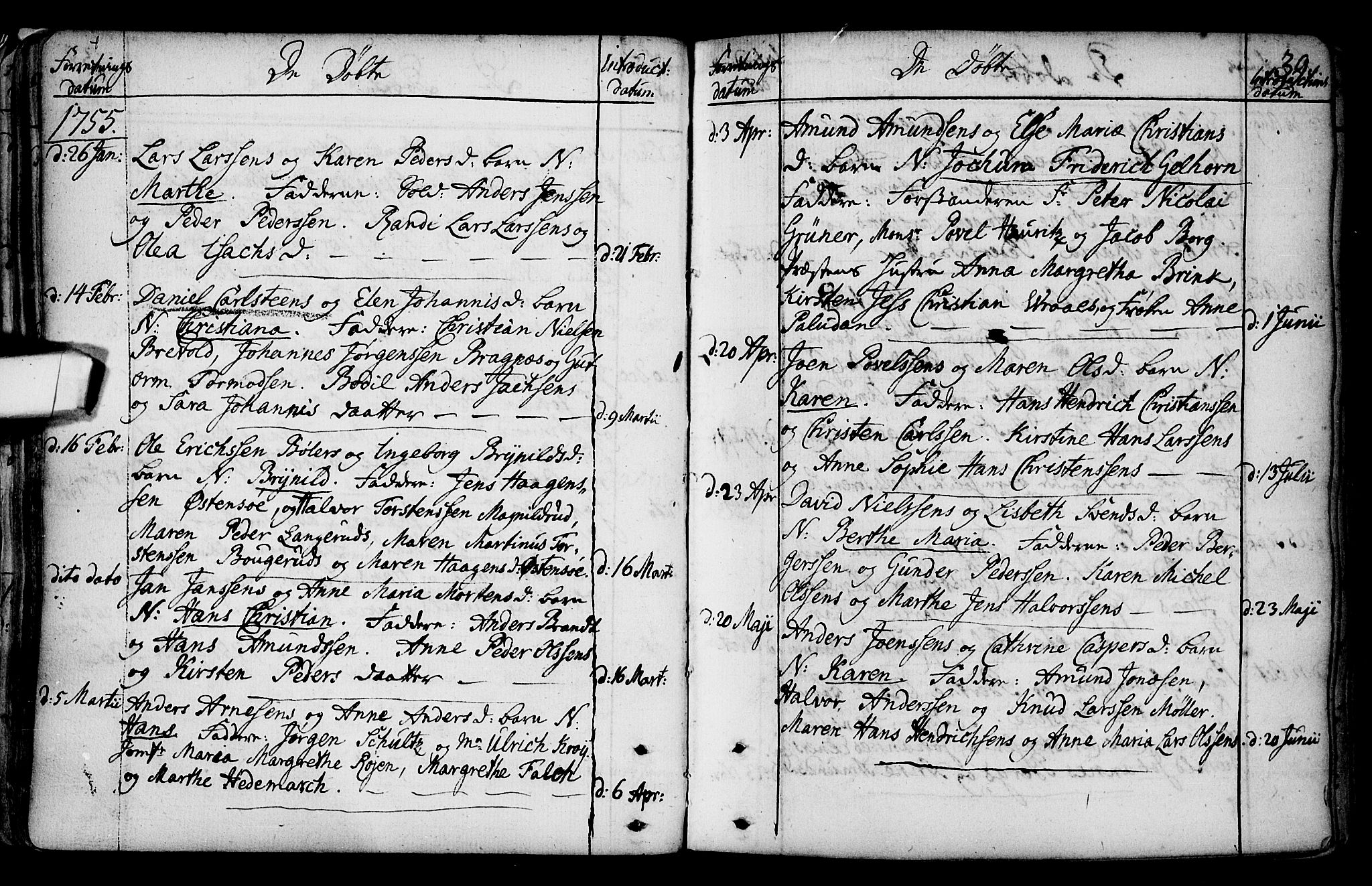 Gamlebyen prestekontor Kirkebøker, SAO/A-10884/F/Fa/L0001: Parish register (official) no. 1, 1734-1818, p. 39