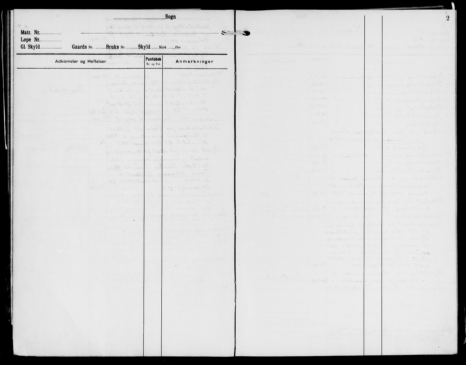 Sunnhordland sorenskrivar, SAB/A-2401/1/G/Ga/Gak/L0006: Mortgage register no. II.A.k.6, 1921-1956, p. 2