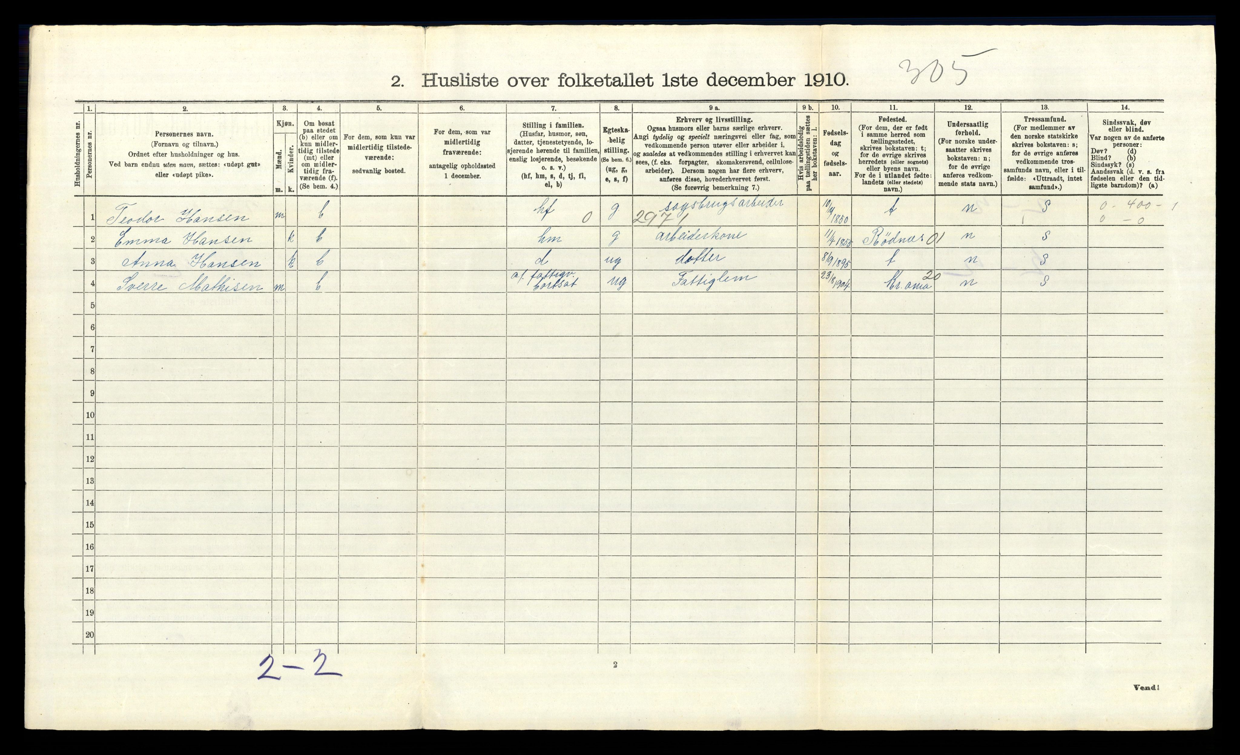 RA, 1910 census for Eidsberg, 1910, p. 1789
