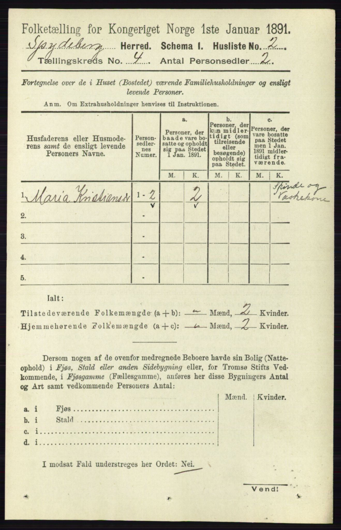 RA, 1891 census for 0123 Spydeberg, 1891, p. 1854