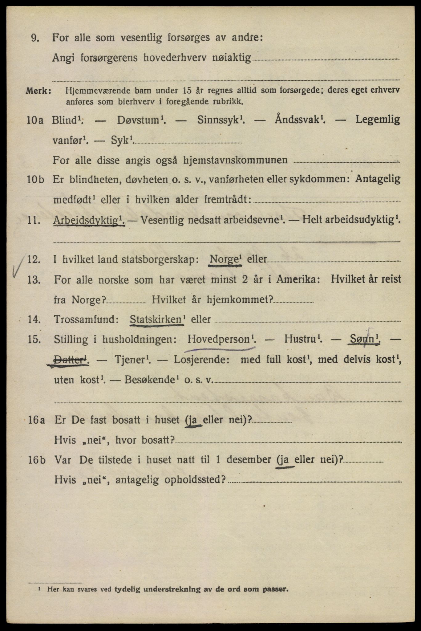 SAO, 1920 census for Kristiania, 1920, p. 521164