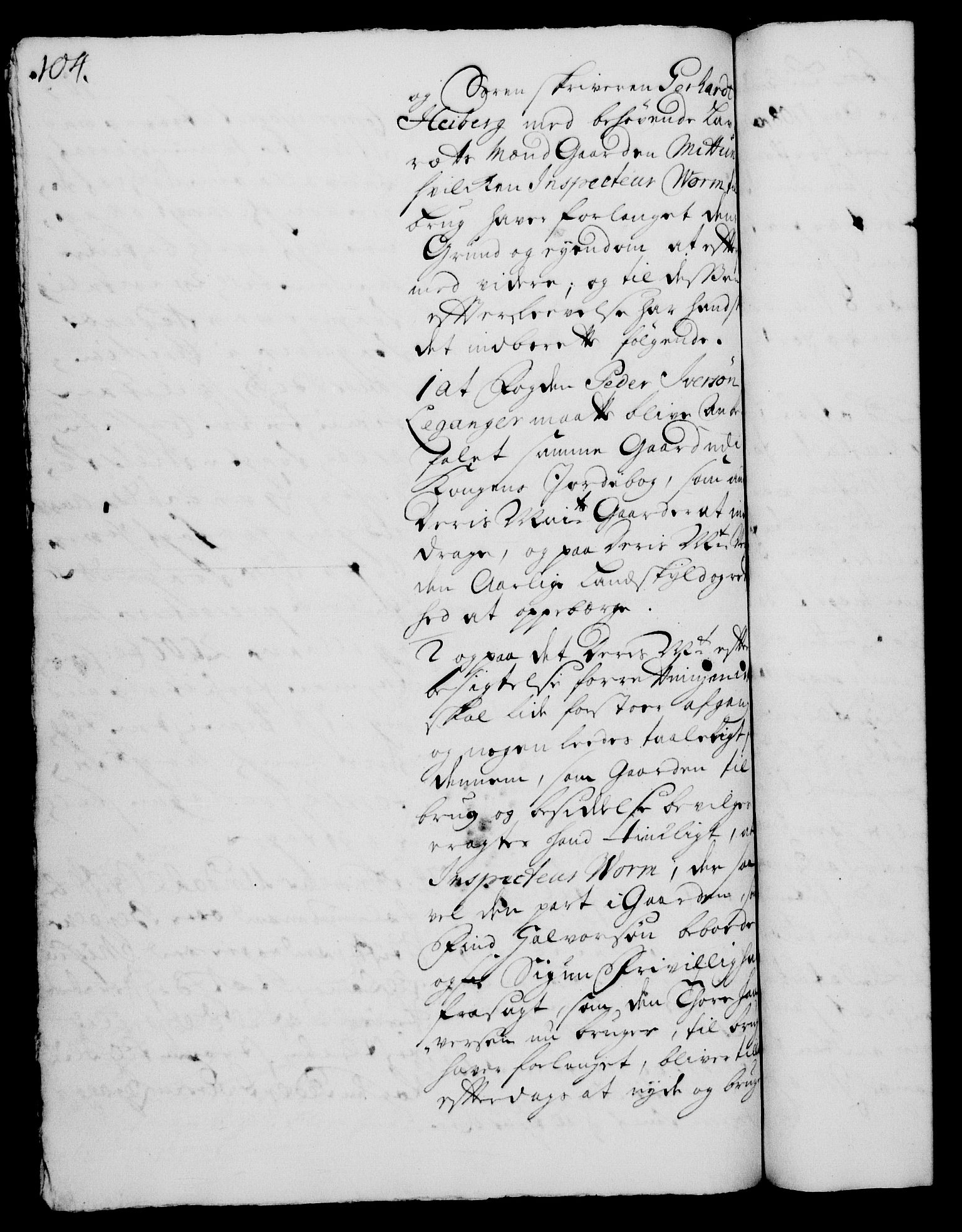 Rentekammeret, Kammerkanselliet, RA/EA-3111/G/Gh/Gha/L0002: Norsk ekstraktmemorialprotokoll, sak. 376-599 (merket RK 53.47), 1720, p. 104