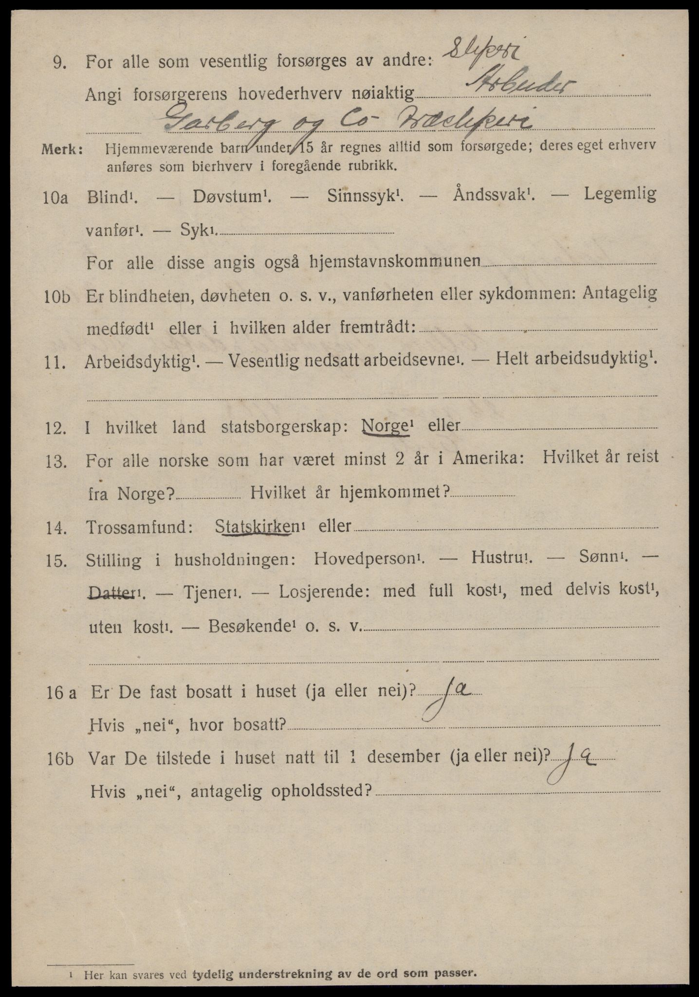 SAT, 1920 census for Valsøyfjord, 1920, p. 2384