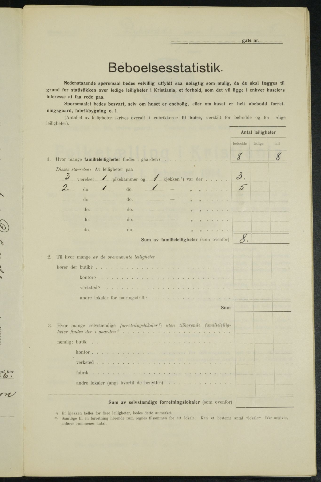 OBA, Municipal Census 1914 for Kristiania, 1914, p. 17623