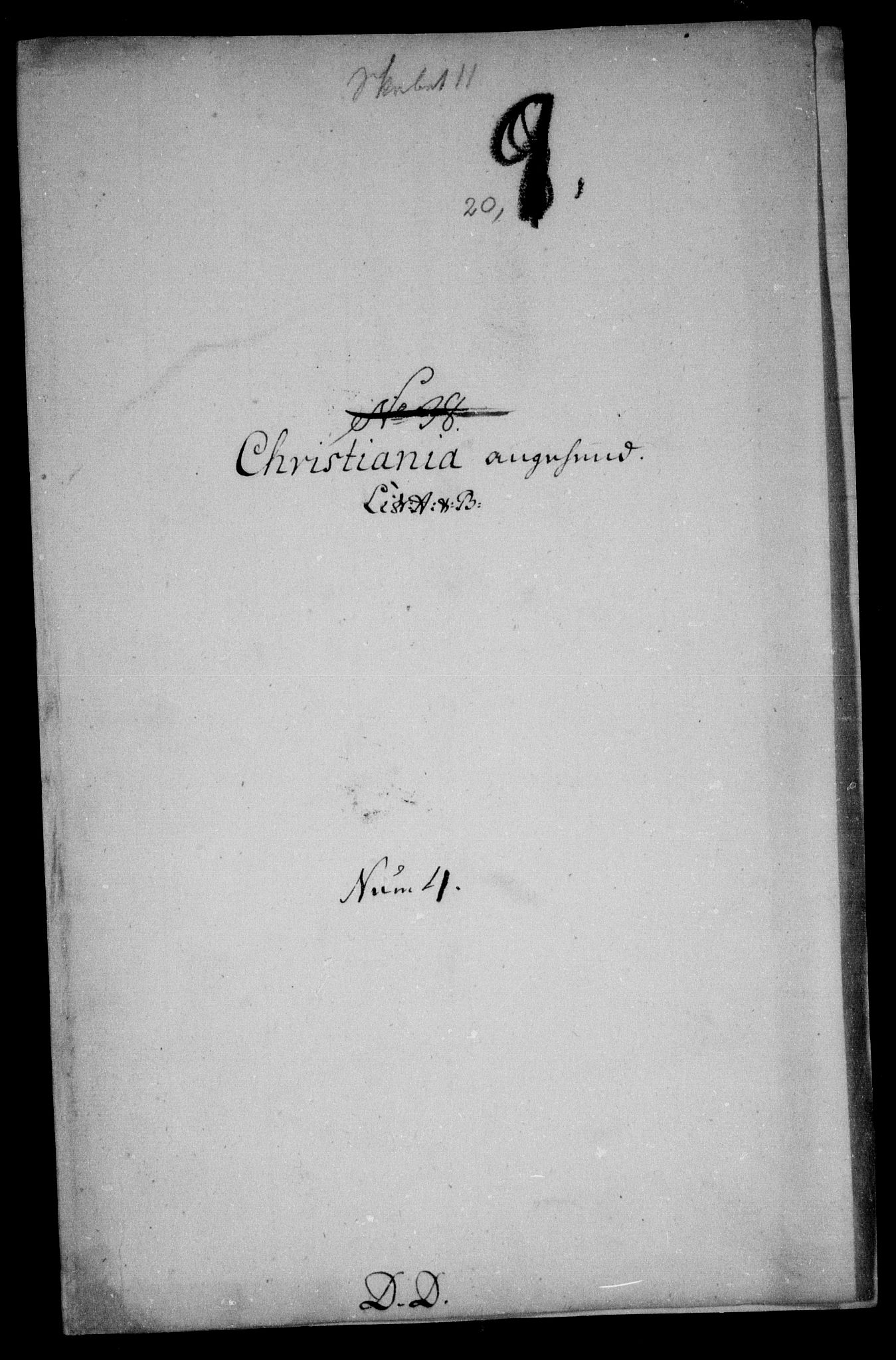 Danske Kanselli, Skapsaker, RA/EA-4061/F/L0043: Skap 11, pakke 5-40, 1632-1758, p. 386