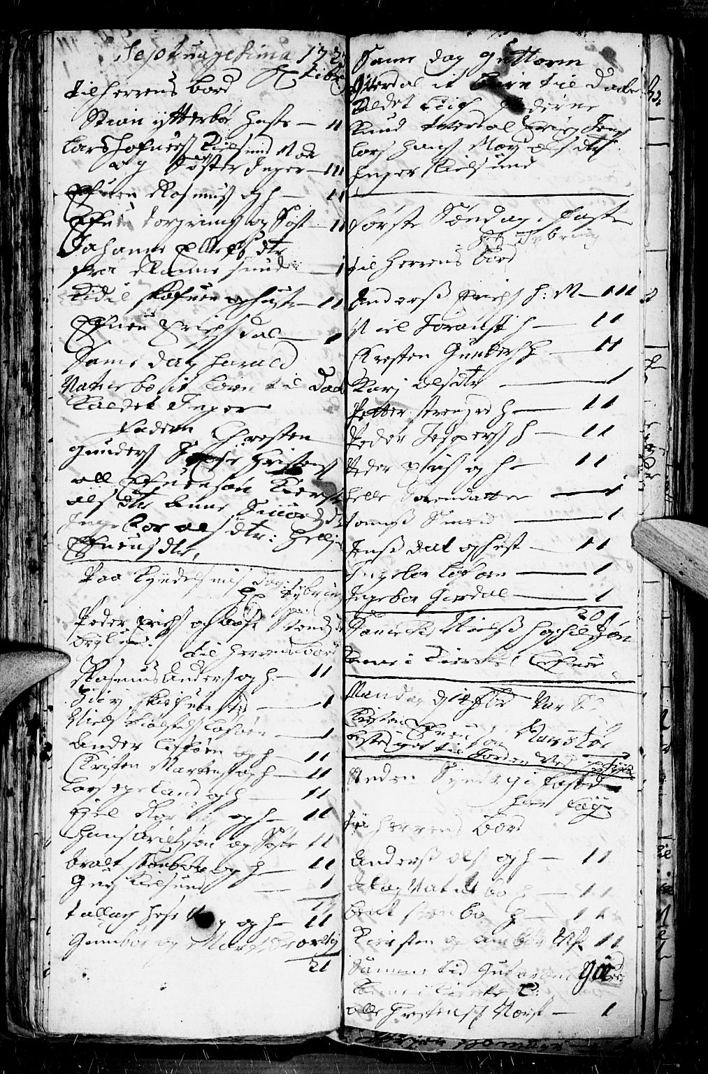 Dypvåg sokneprestkontor, SAK/1111-0007/F/Fb/Fba/L0003: Parish register (copy) no. B 3, 1715-1738, p. 84