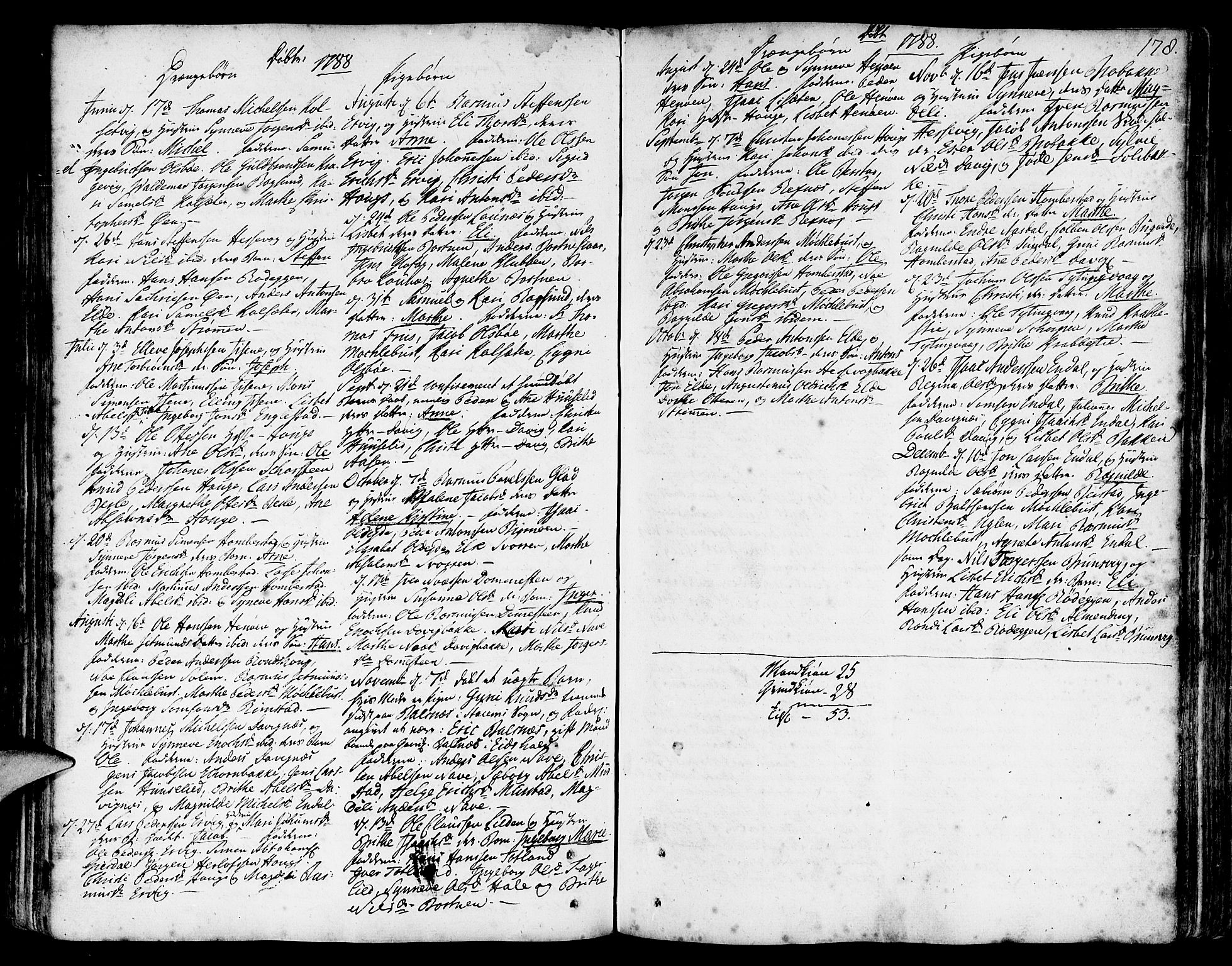 Davik sokneprestembete, SAB/A-79701/H/Haa/Haaa/L0002: Parish register (official) no. A 2, 1742-1816, p. 178