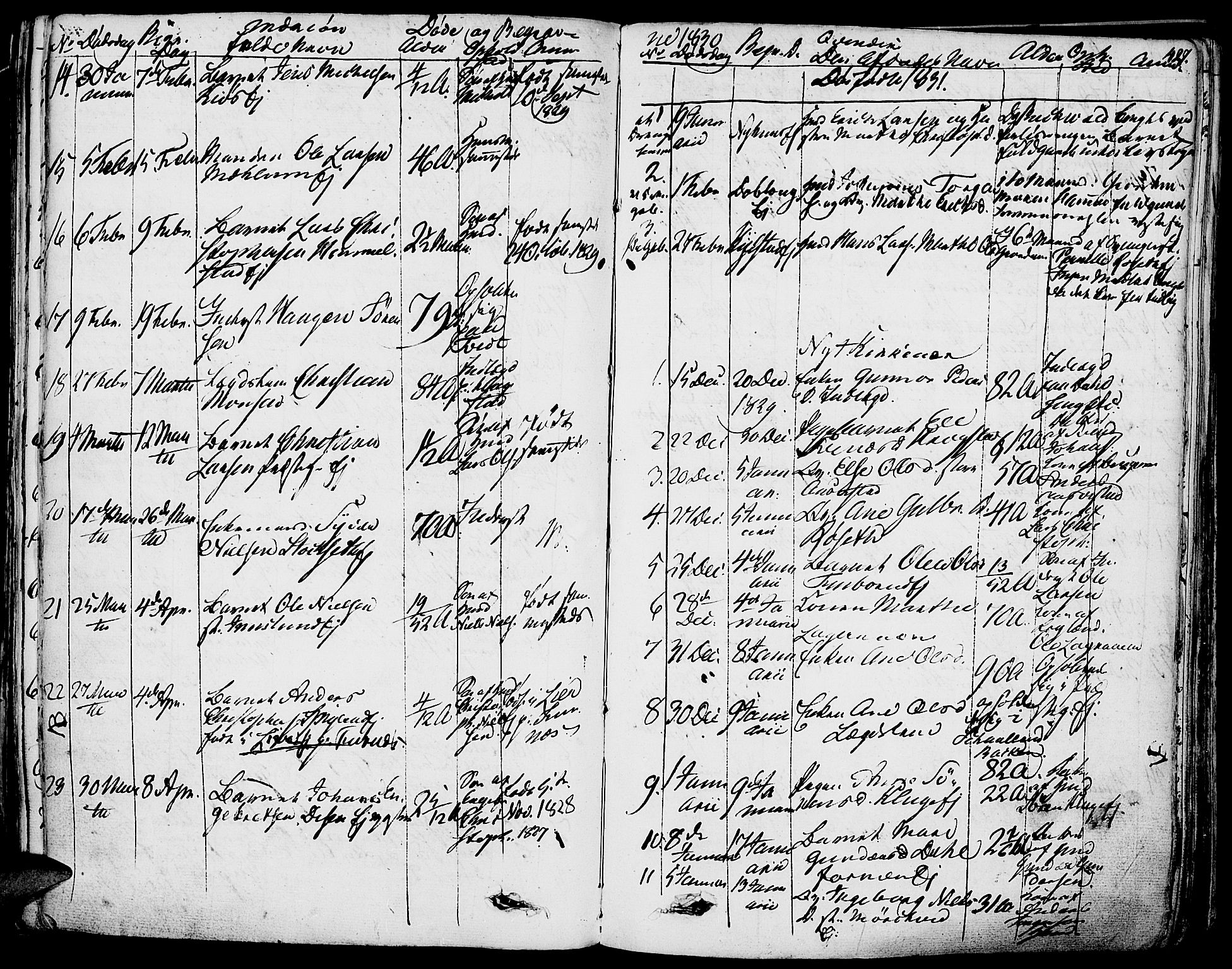 Vang prestekontor, Hedmark, SAH/PREST-008/H/Ha/Haa/L0009: Parish register (official) no. 9, 1826-1841, p. 427